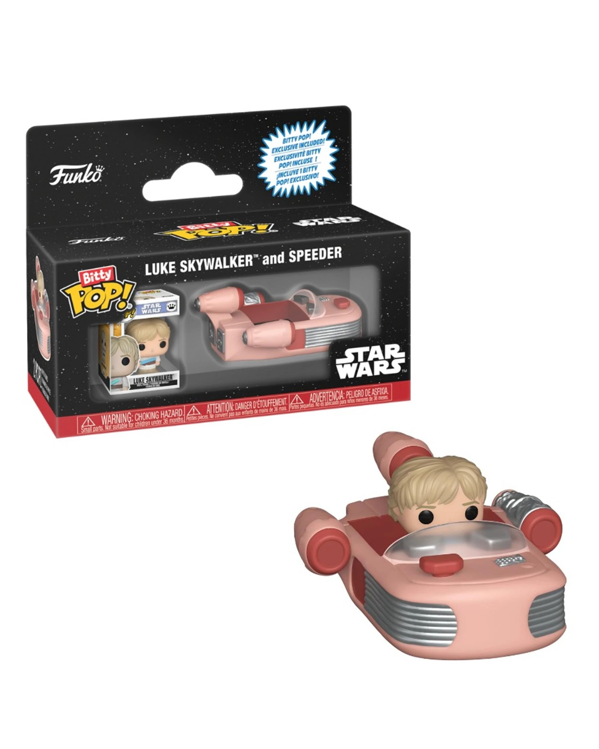 1 Star Wars Speeder with Luke Bitty Ride POP! Vinyl, 1 of 4