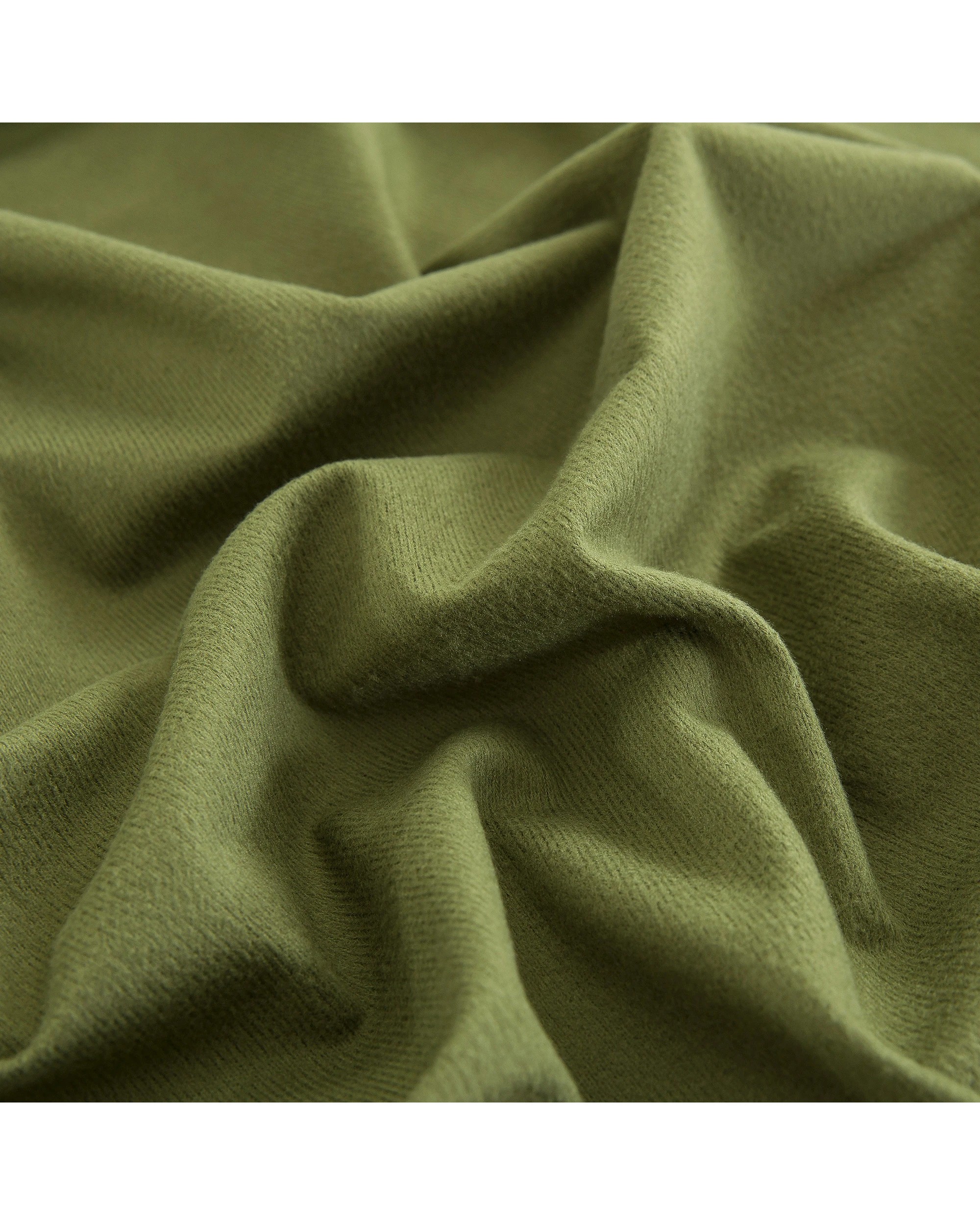 8 Dreamaker Micro Flannel Reversible Grid Quilt Cover Set - Single Bed - Olive, 8 of 9