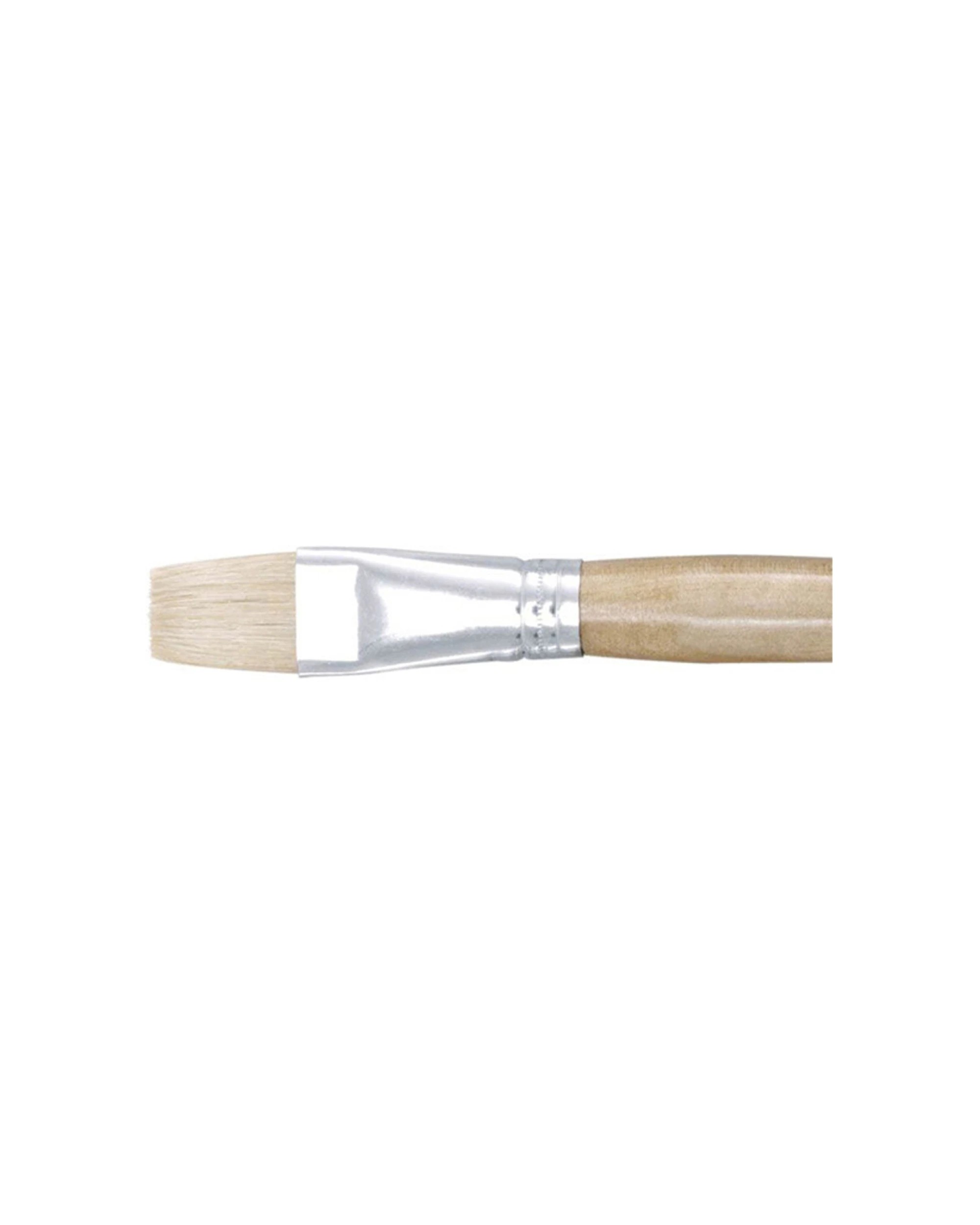 2 Jasart 12PK Hog Bristle Series 579 Flat Paint Brush Size 2 - Beige, 2 of 2
