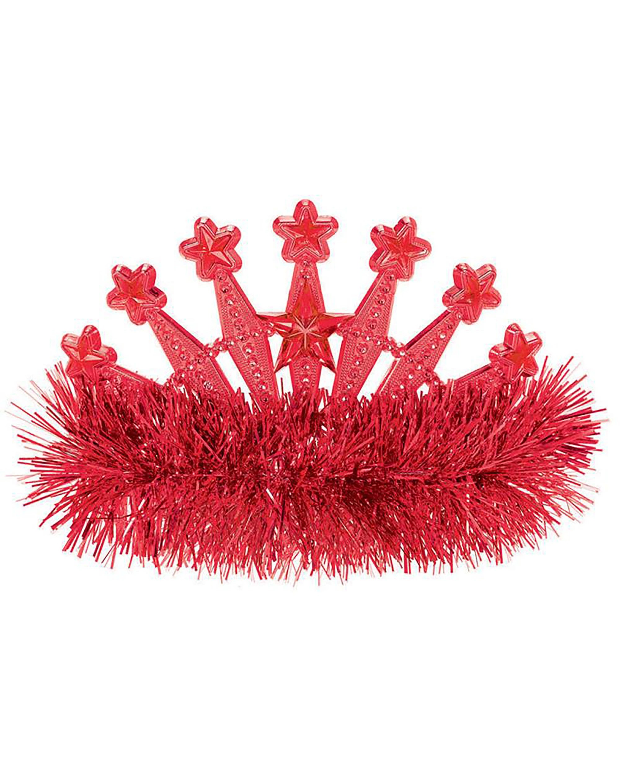 1 Anagram Tiara Adult Costume Accessory - ONE SIZE - Red, 1 of 1