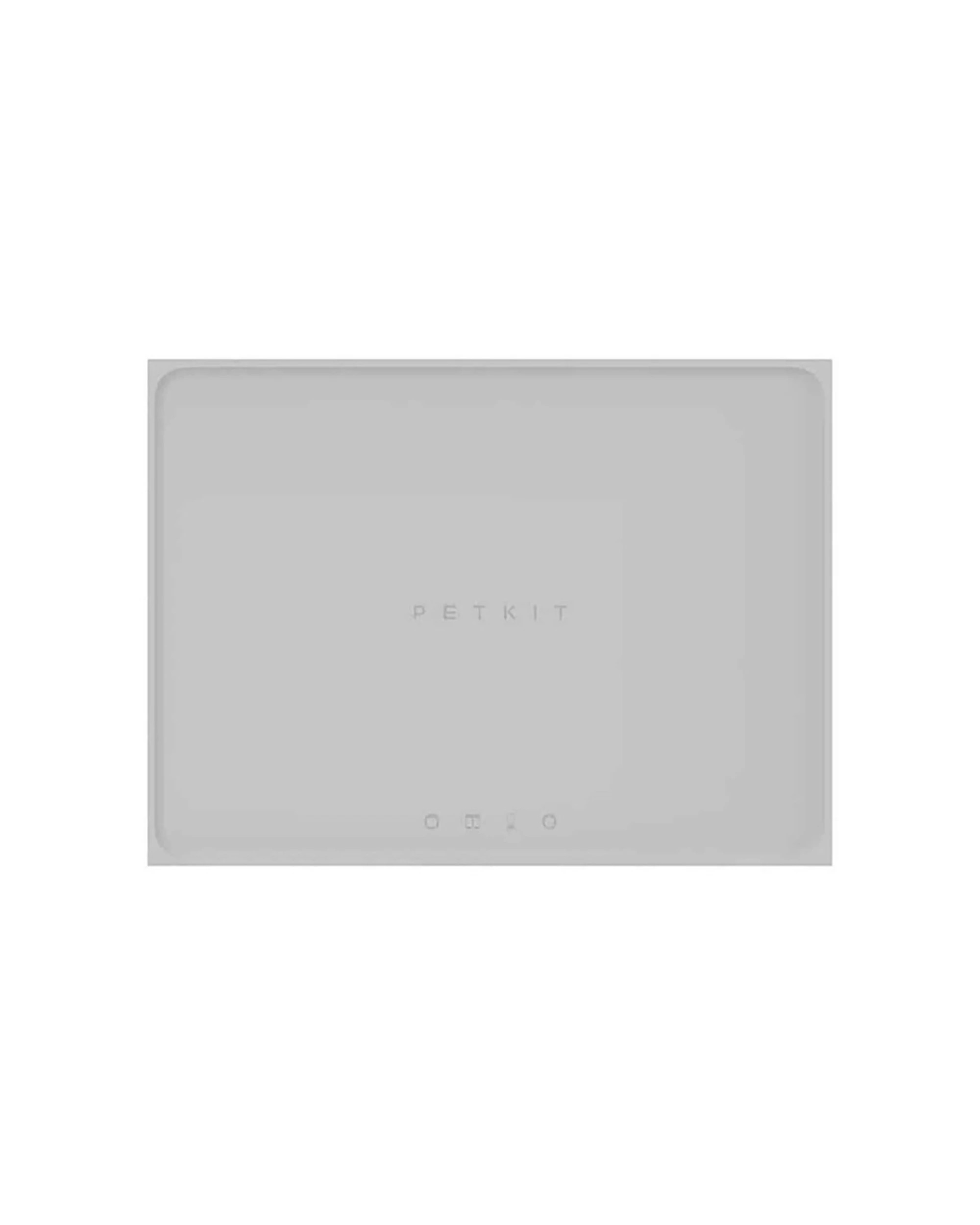 1 Petkit Waterproof Anti-Slip Mat Silicone Pet Bowl Non-Toxic Dishwasher Safe - Grey, 1 of 3