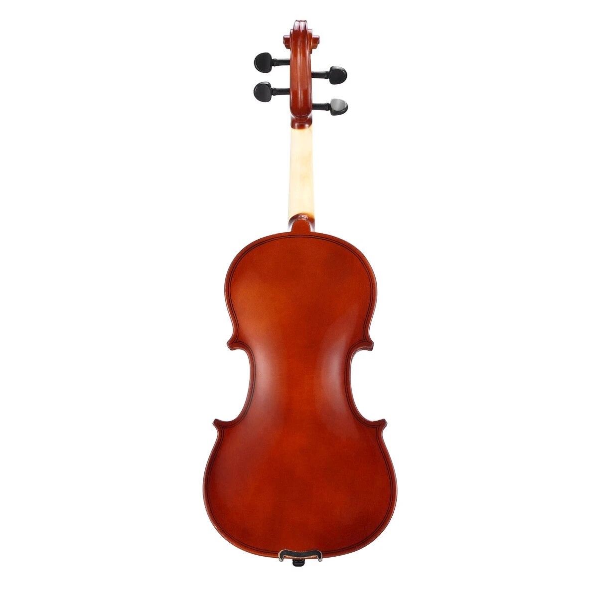 3 AUSWAY 4/4 Full Size Violin Set Acoustic Wooden Natural Music Instrument Beginners, 3 of 6