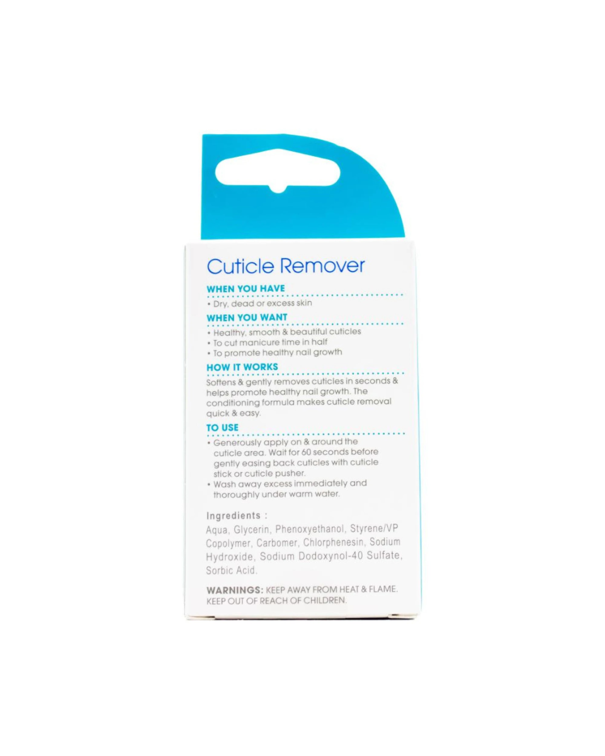 2 Manicare 12ml Cuticle Remover Flexible Nail Manicure Pedicure Grooming White, 2 of 2