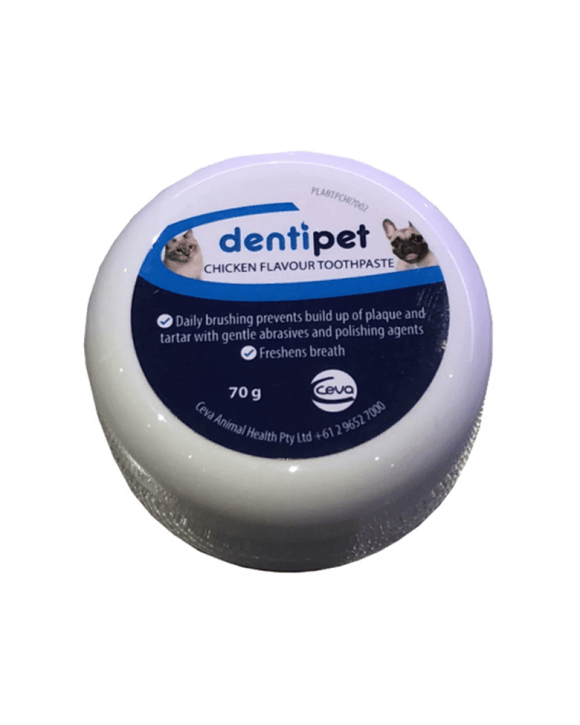 Dentipet Toothpaste (70g) For Dogs And Cats - Dentipet Chicken Flavoured Toothpaste