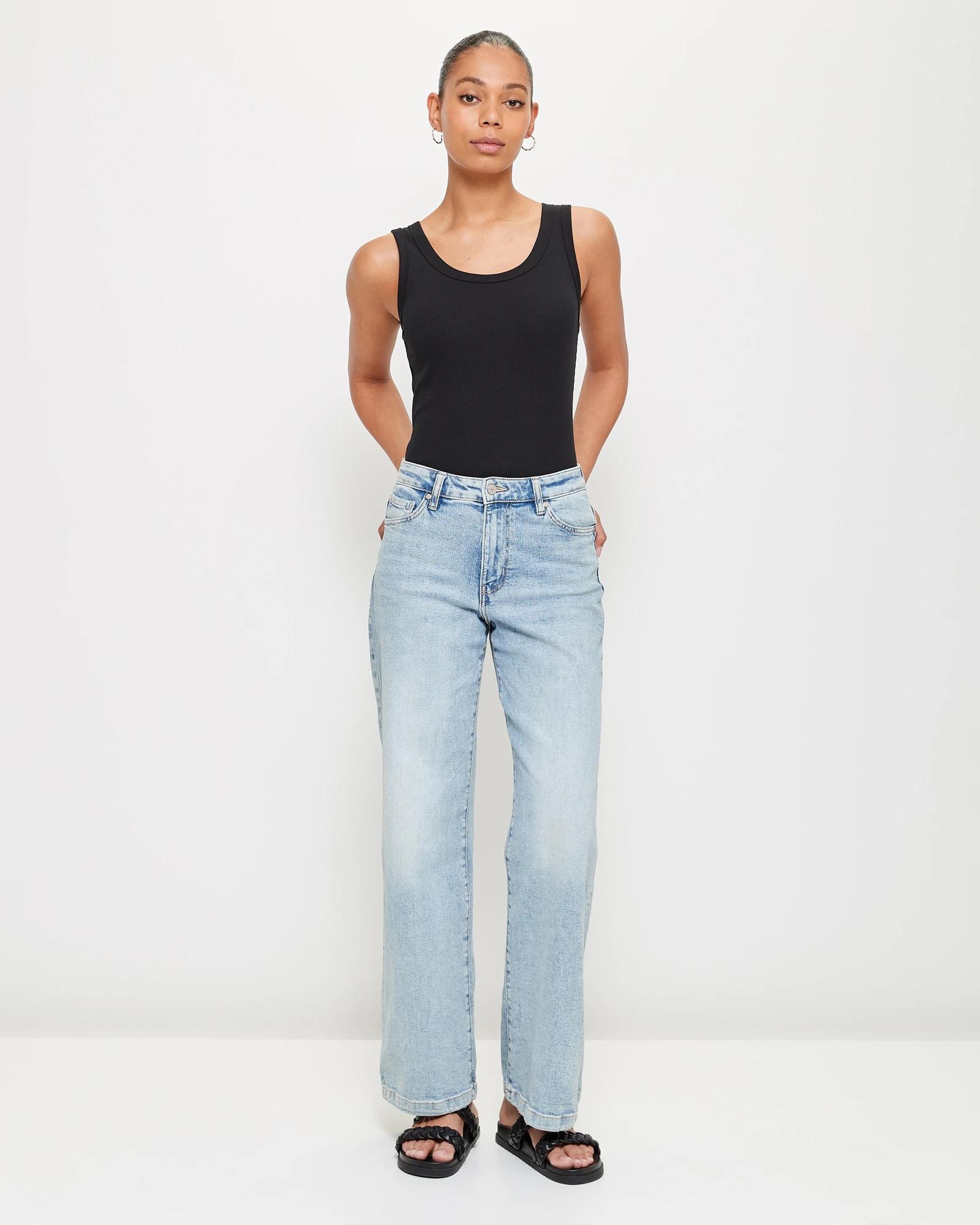 2 Target Australian Cotton Rib Tank Top BLACK, 2 of 9