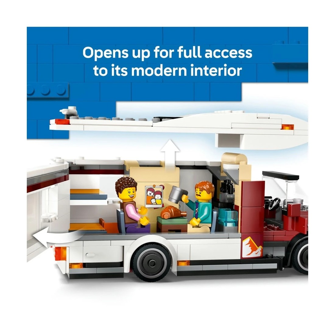 4 LEGO City Holiday Adventure Camper Van 60454, 4 of 10