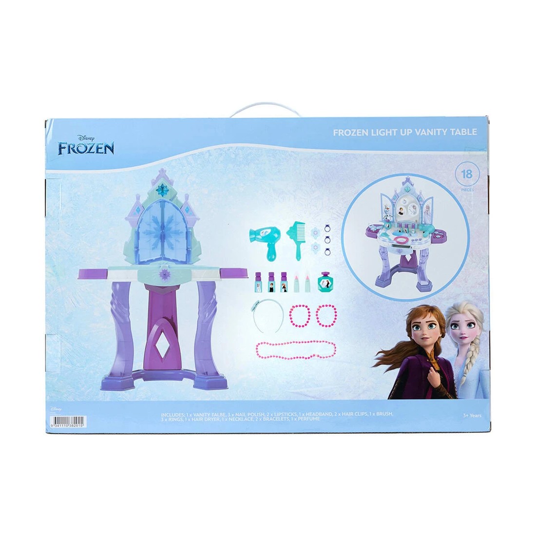 10 18 Piece Disney Frozen Light Up Vanity Table, 10 of 10