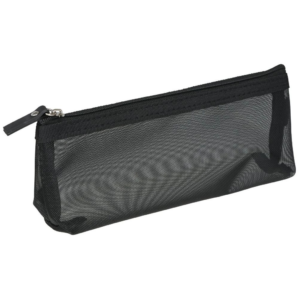 1 Otto Small Mesh Pencil Case Black, 1 of 2