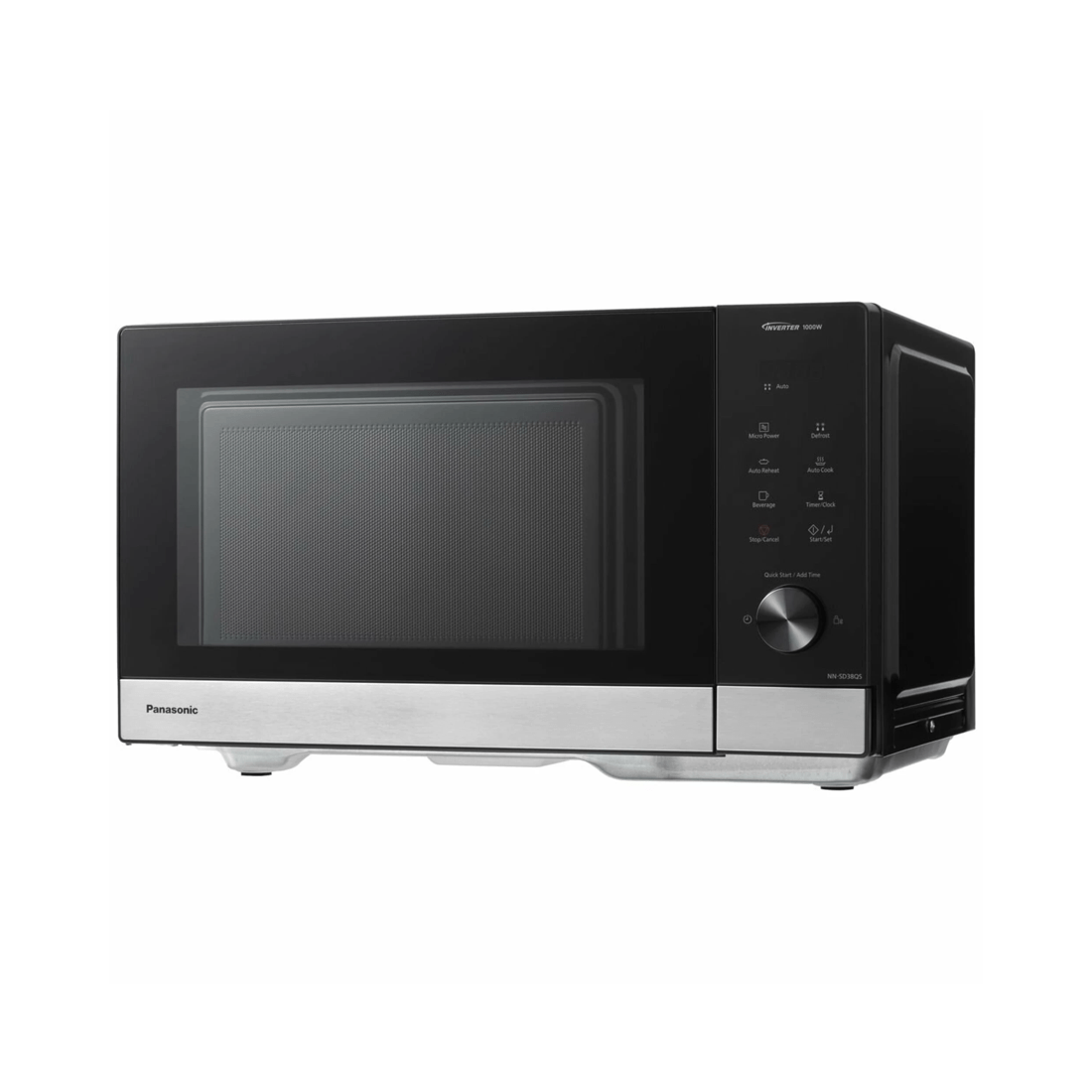 2 Panasonic 29Ltr 1000-Watt Inverter Microwave Black with Stainless Steel Trim-, 2 of 5