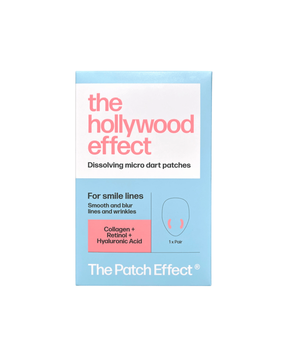 The Patch Effect The Hollywood Effect Dissolving Micro Dart Patches - Collagen, Retinol and Hyaluronic Acid