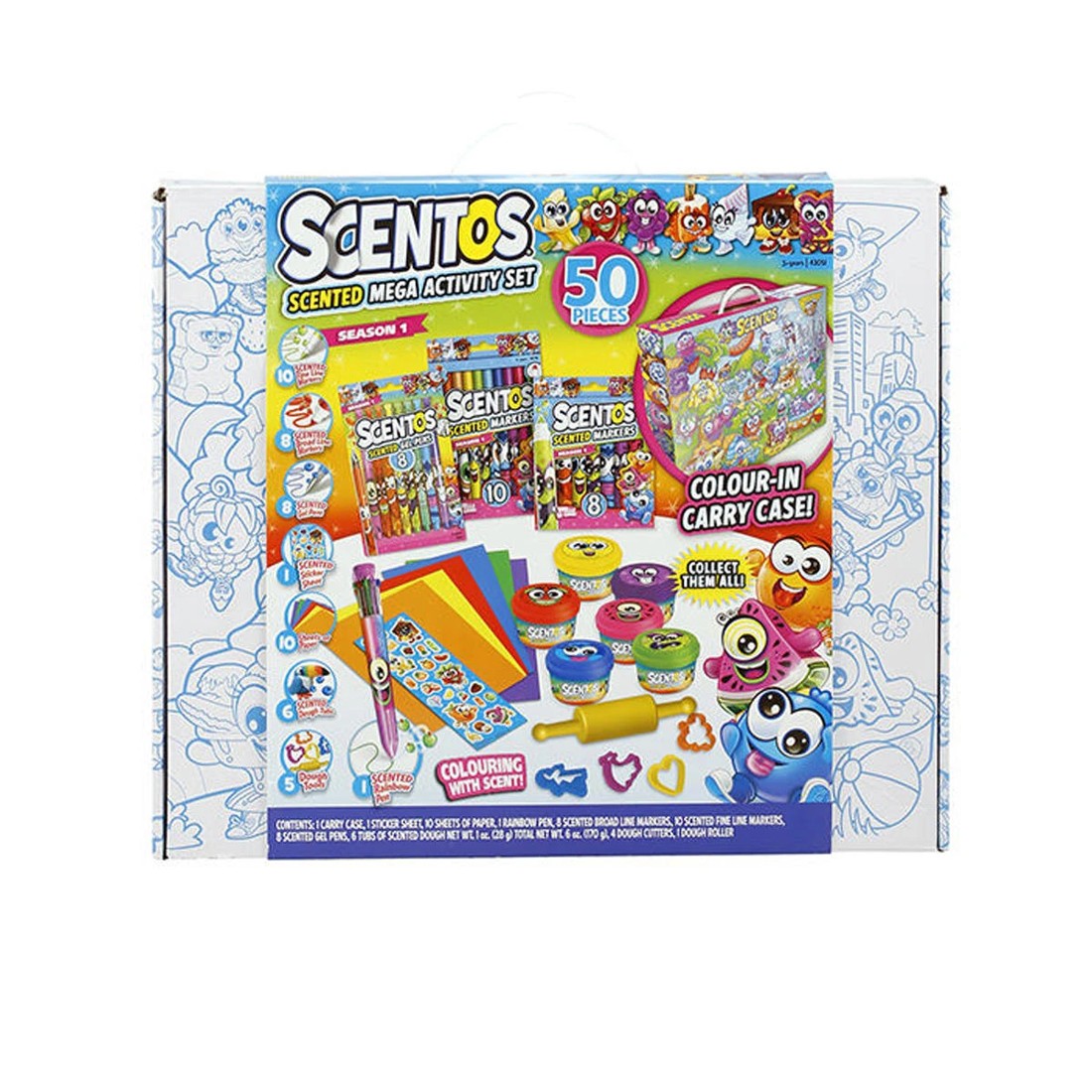 1 Scentos Scented Mega Activity Set, 1 of 4