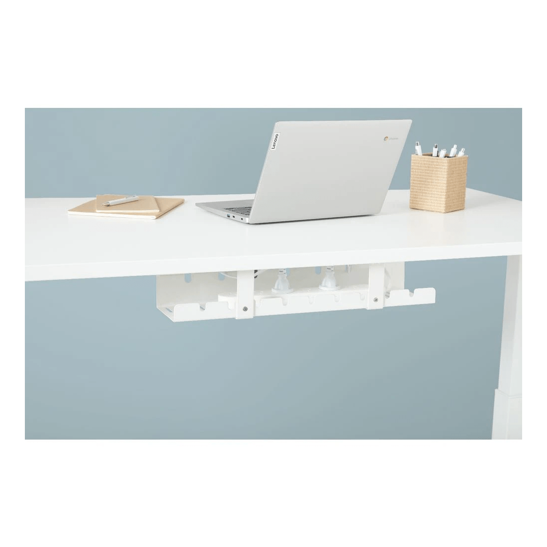 2 Matrix Cable Organiser Tray White, 2 of 2