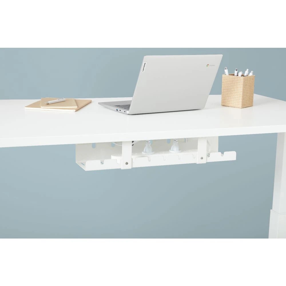 2 Matrix Cable Organiser Tray White, 2 of 2