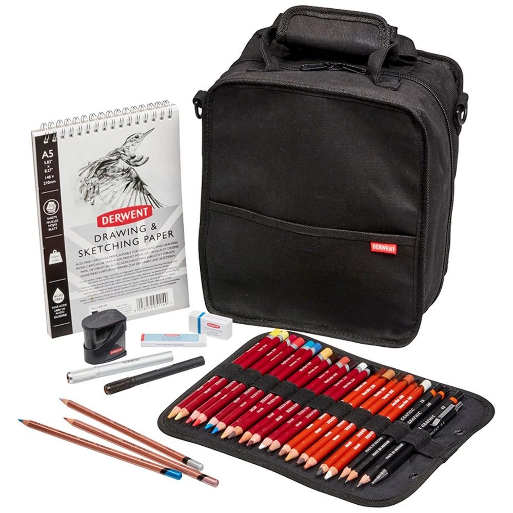 6 Derwent Carry All Bag Black, 6 of 6