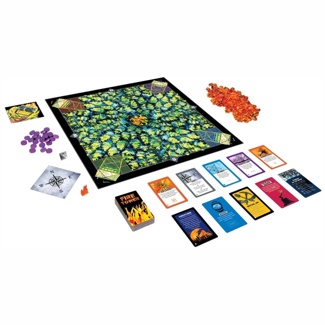 2 Fire Tower: Fight Fire with Fire Board Game, 2 of 2