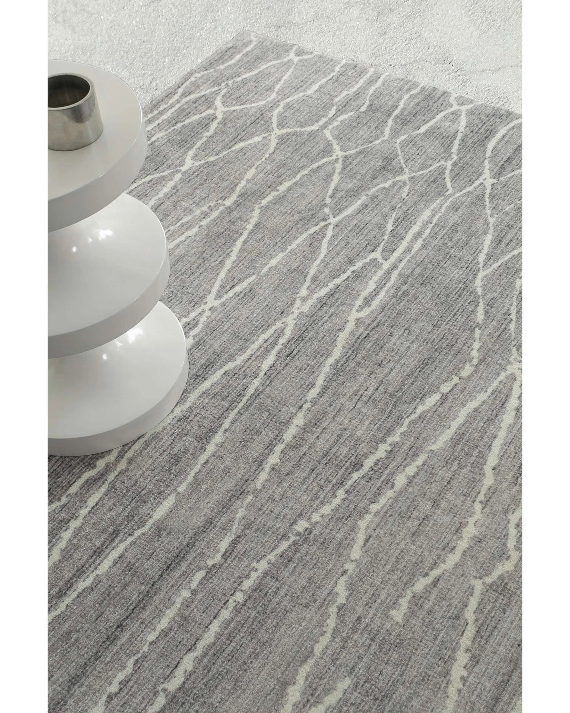 3 Loopsie Chaker Lined Washable Rug-180cm x 120cm - Grey, 3 of 6