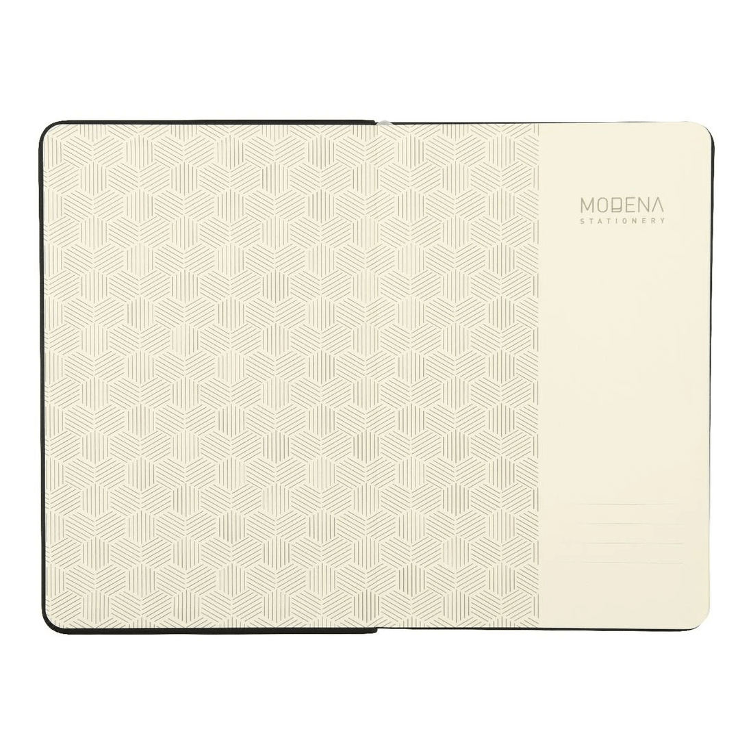 3 Modena A5 PU Plain Notebook Black, 3 of 5