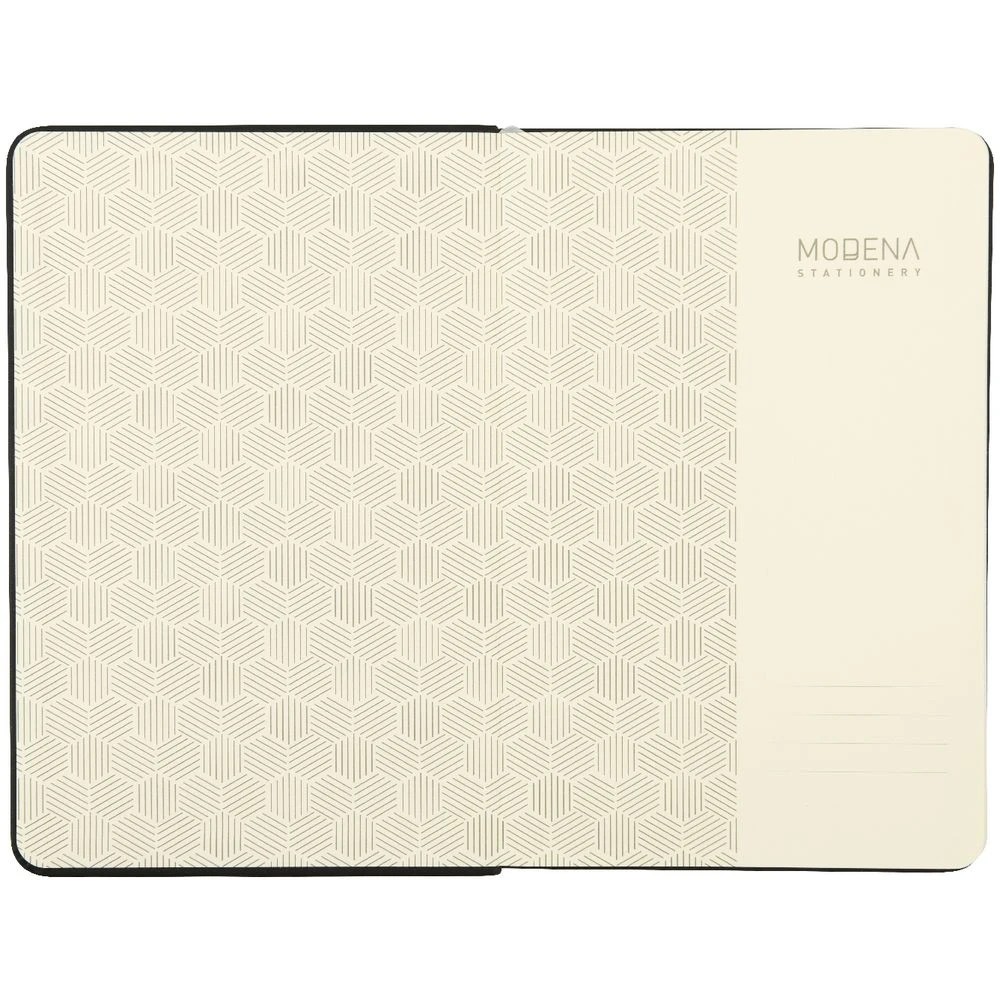 3 Modena A5 PU Plain Notebook Black, 3 of 5