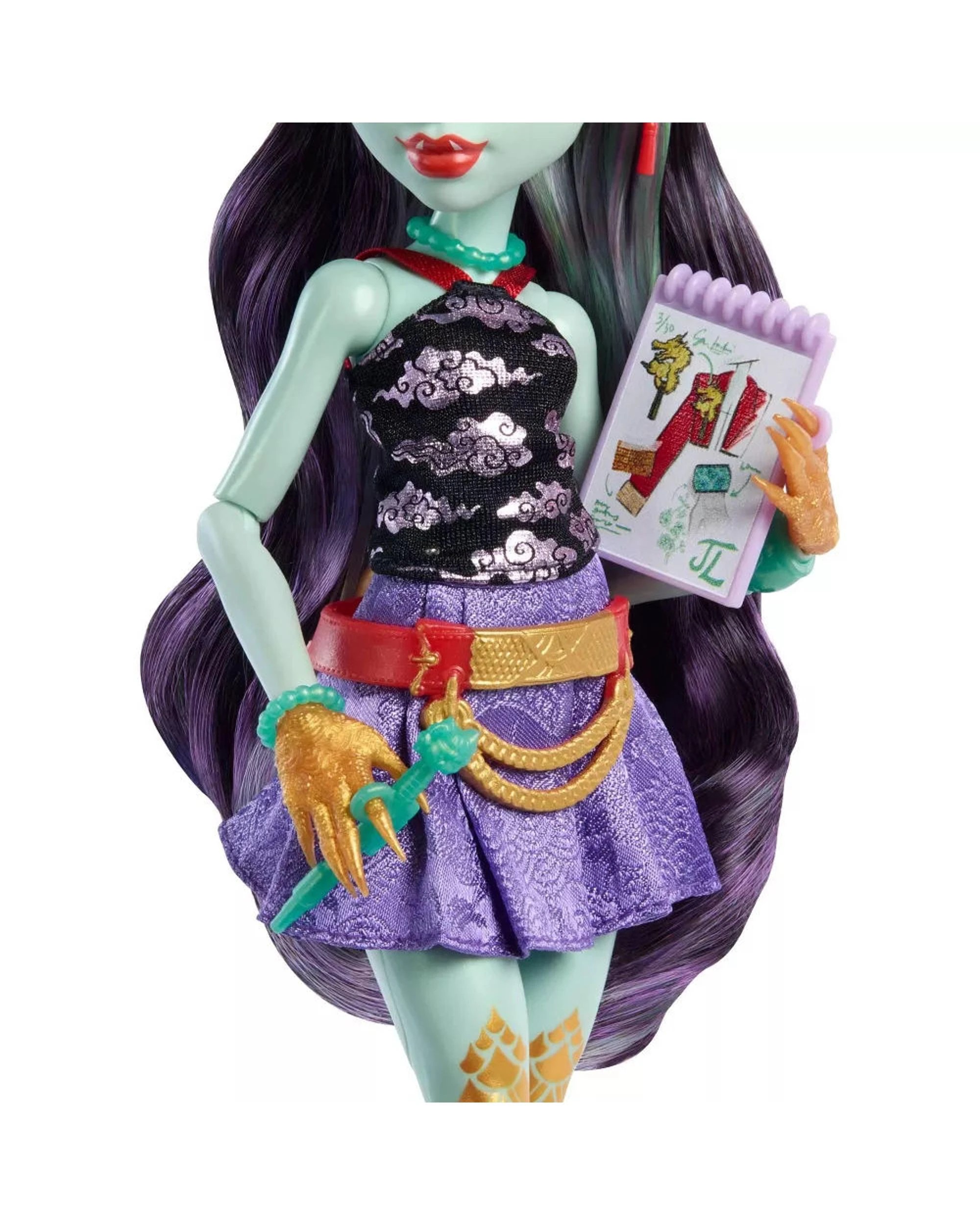 5 Monster High Jinafire Long Fashion Doll, 5 of 6