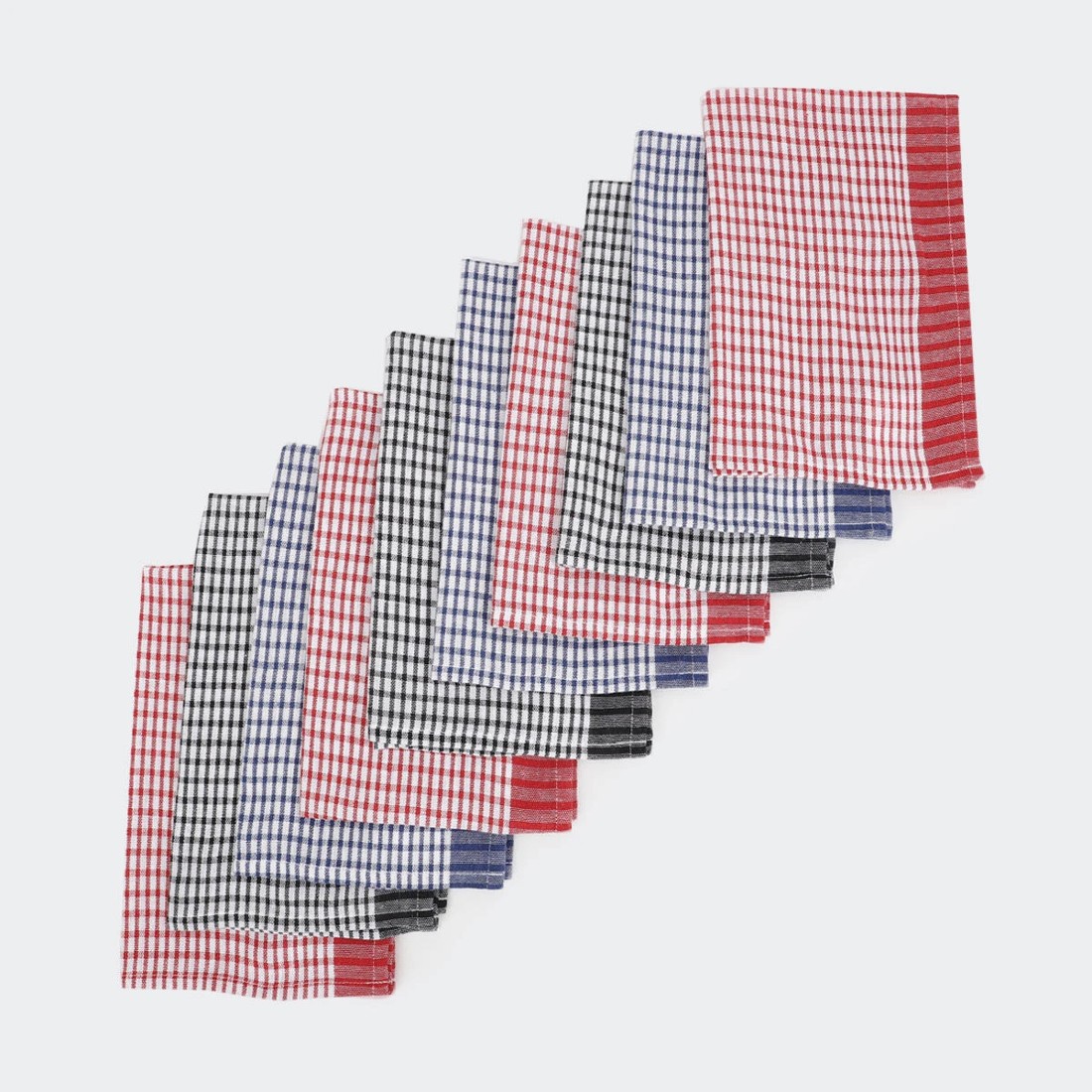 1 10 Pack Cotton Tea Towels, 1 of 6