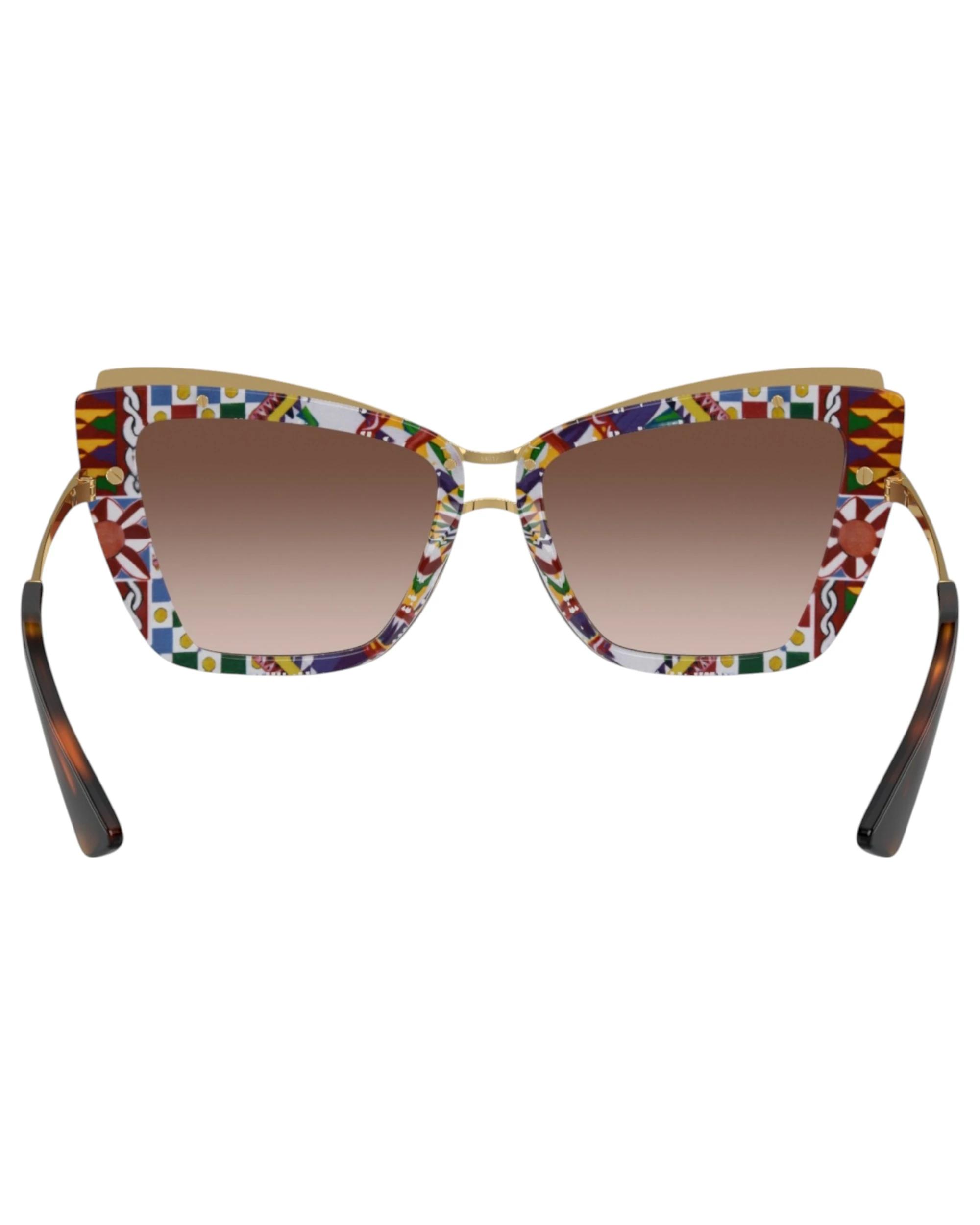 4 Dolce & Gabbana Womens Sunglasses DG4472 Sunnies HAVANA ON WHITE BARROW, 4 of 5