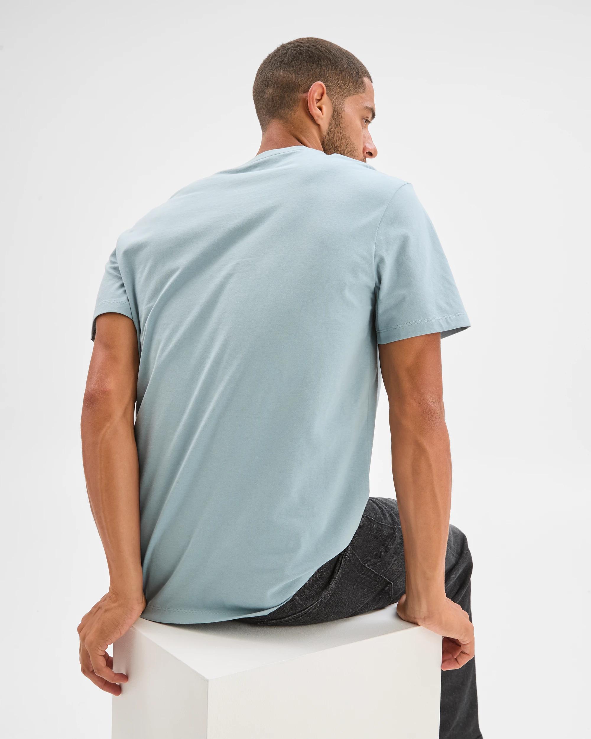 6 Target Australian Cotton T-Shirt DUSTY TEAL, 6 of 6