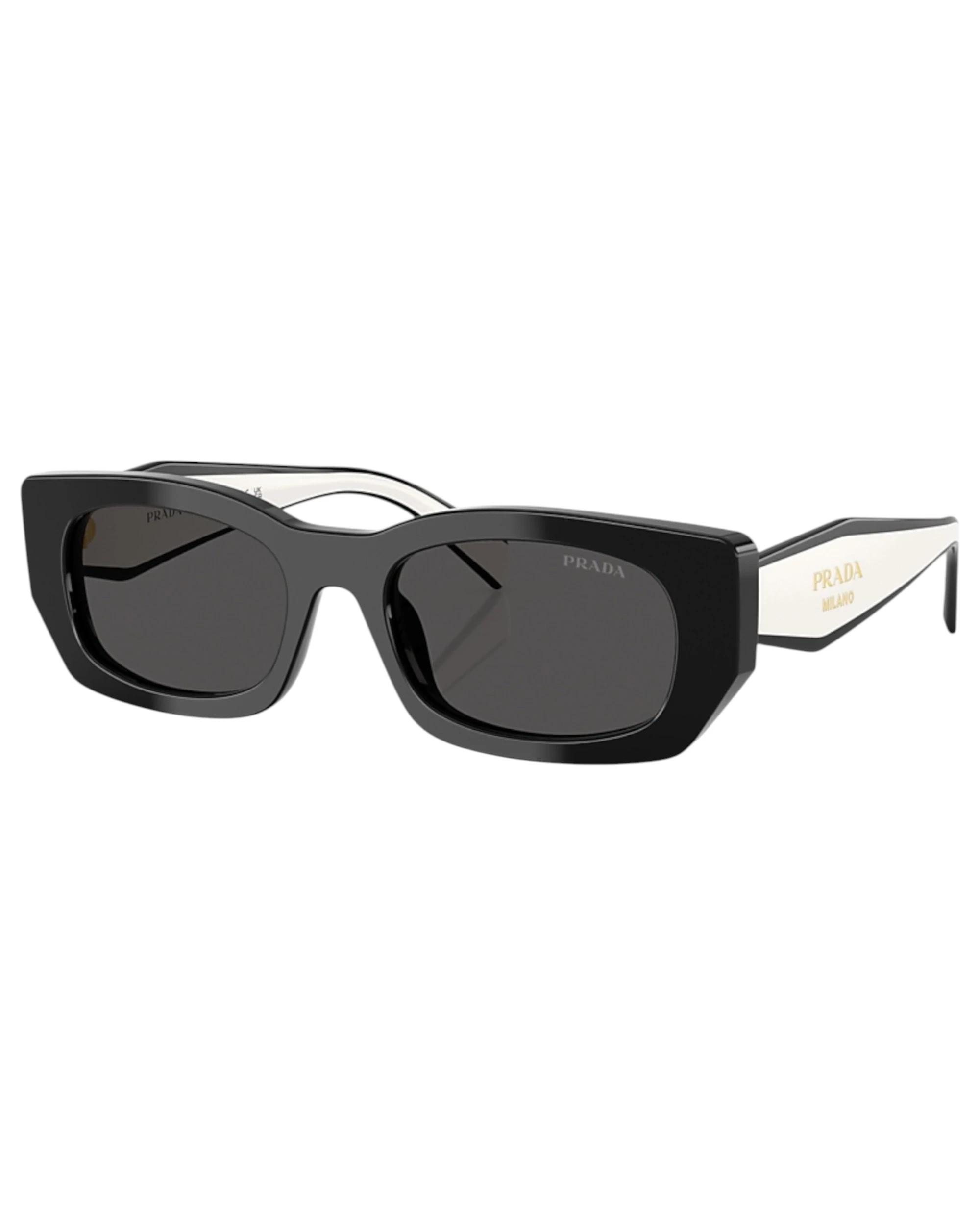 1 Prada Women PR B05S 09Q08Z Pillow Dark Grey Sunglasses BLACK, 1 of 5