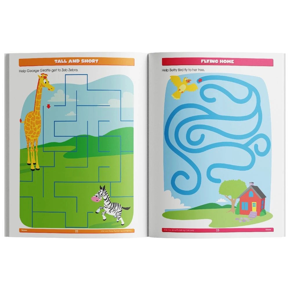 2 School Zone Activity Zone Mazes, 2 of 4