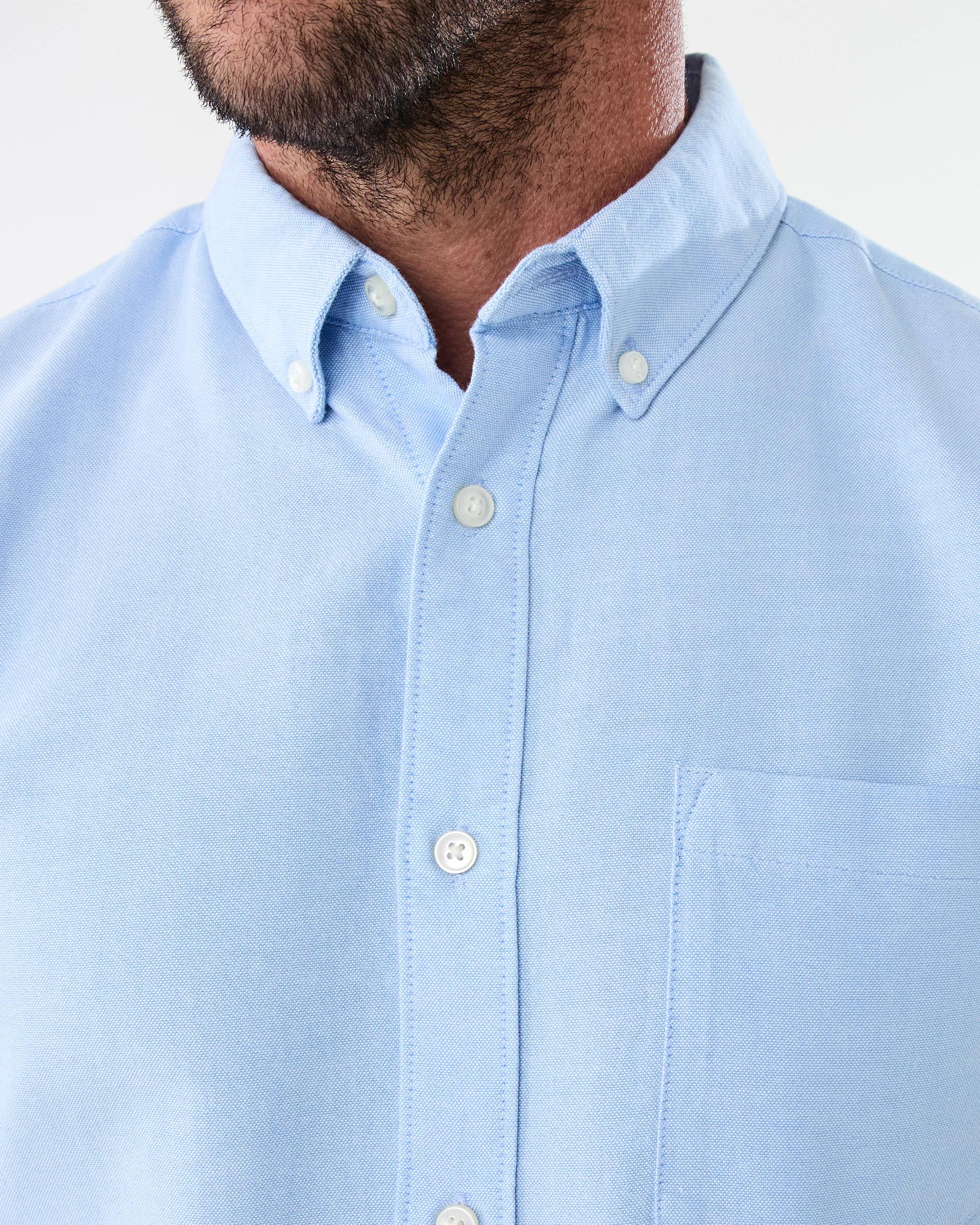 5 Long Sleeve Oxford Shirt Blu Light, 5 of 8