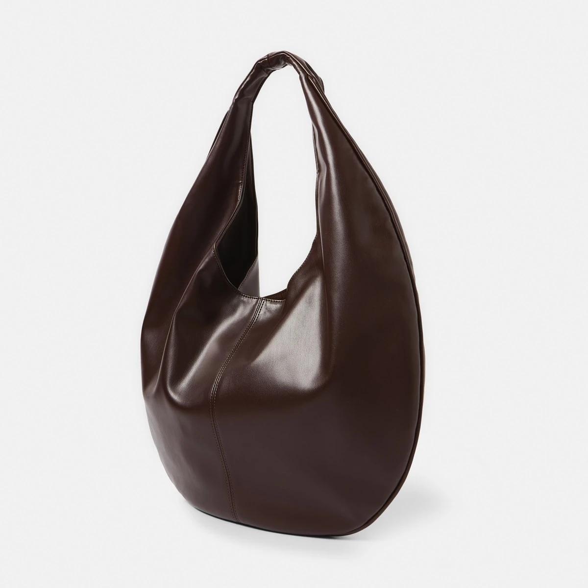 2 Scoop Shoulder Bag CHOCOLATE PLUM, 2 of 9