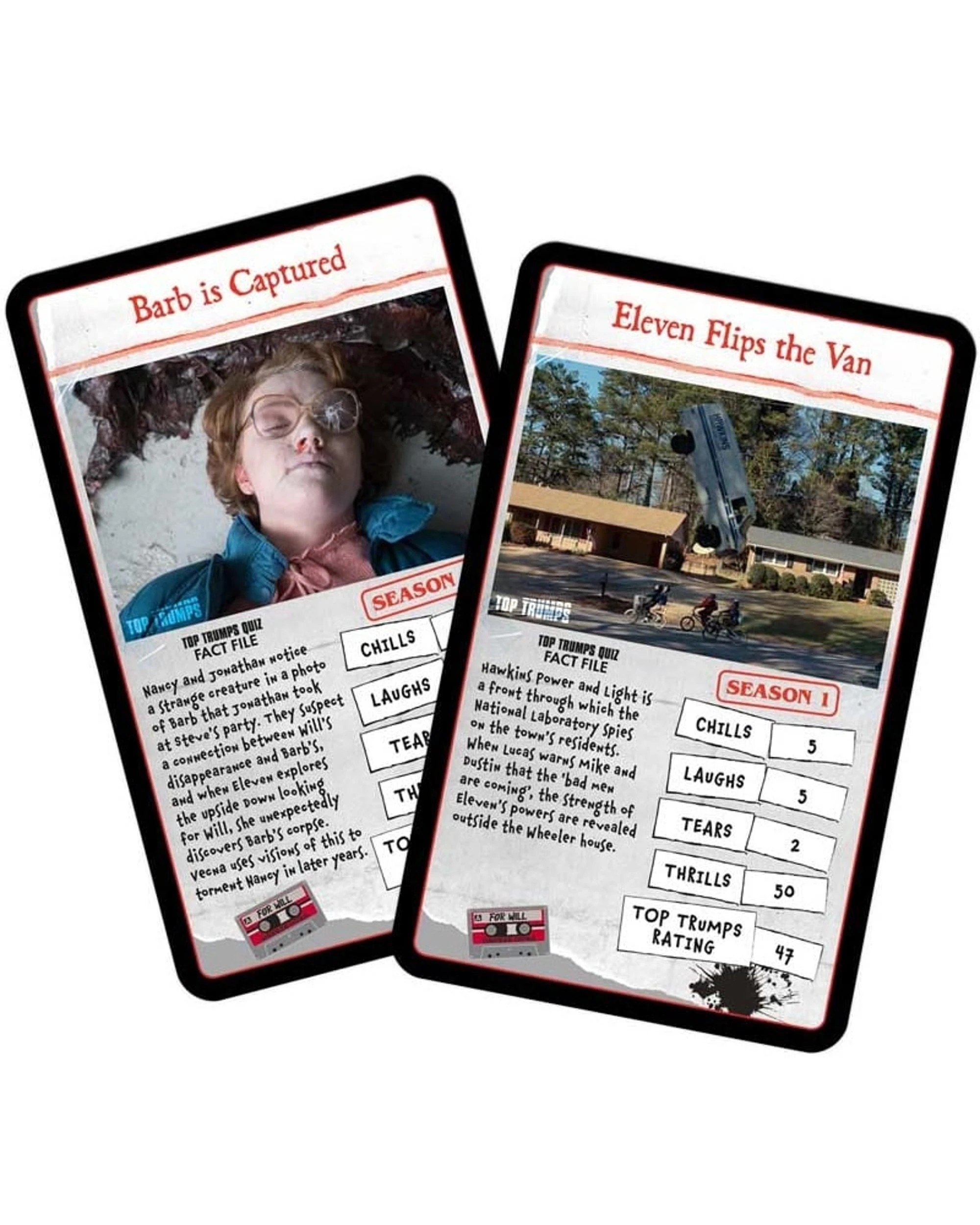 4 Winning Moves Top Trumps Stranger Things Collector Tin Edition Card Game, 4 of 5