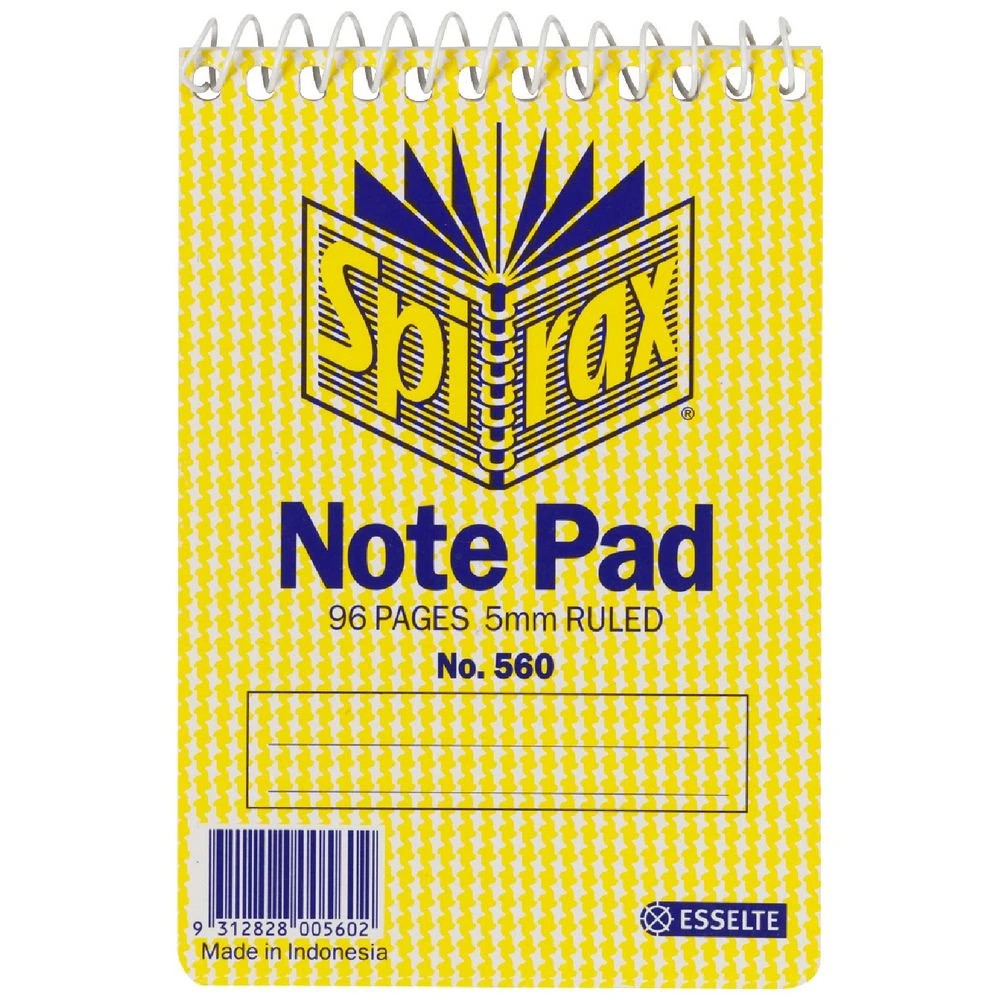 1 Spirax No. 560 Pocket Note Pad 96 Page 5 Pack, 1 of 1