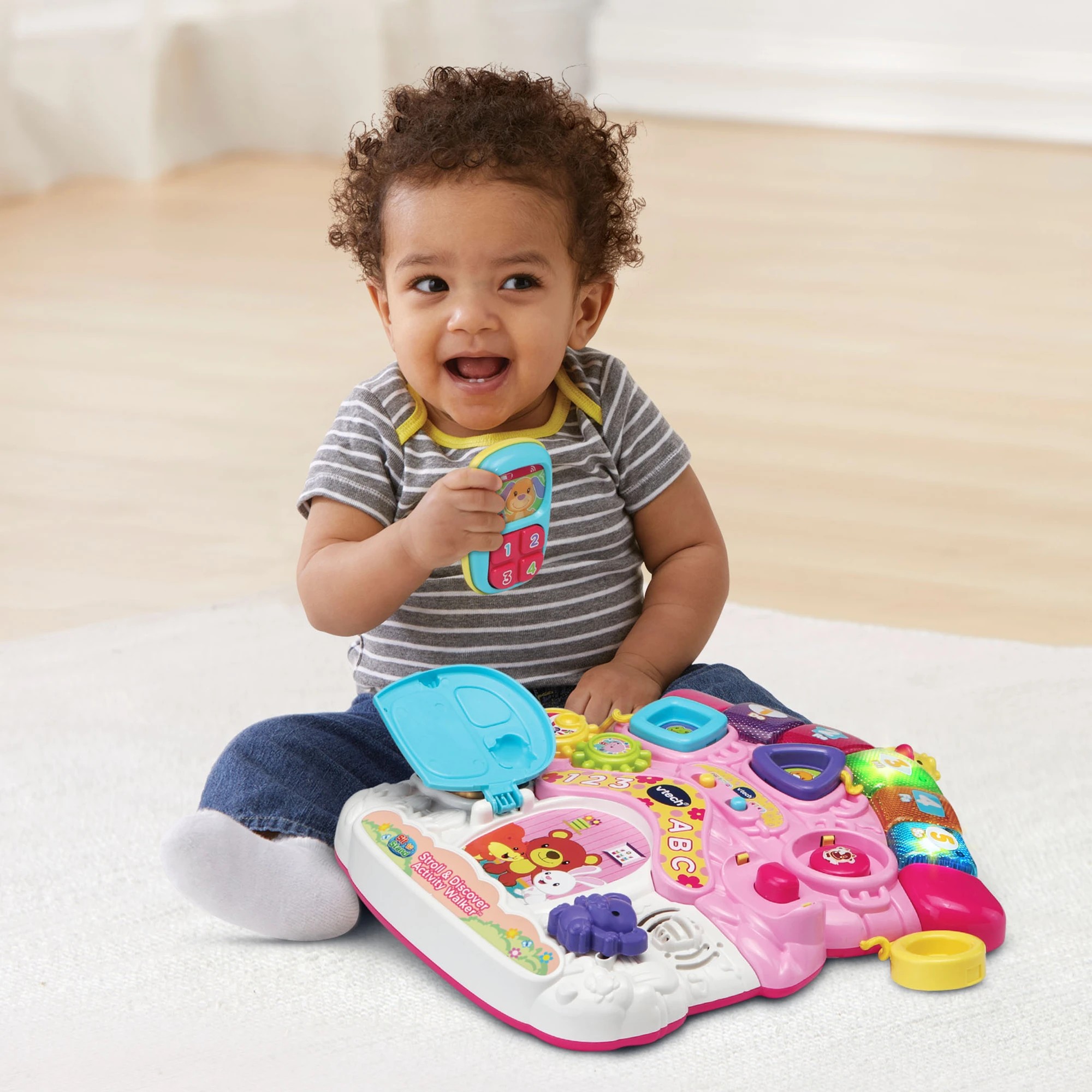 3 VTech First Steps Baby Walker - Pink, 3 of 3