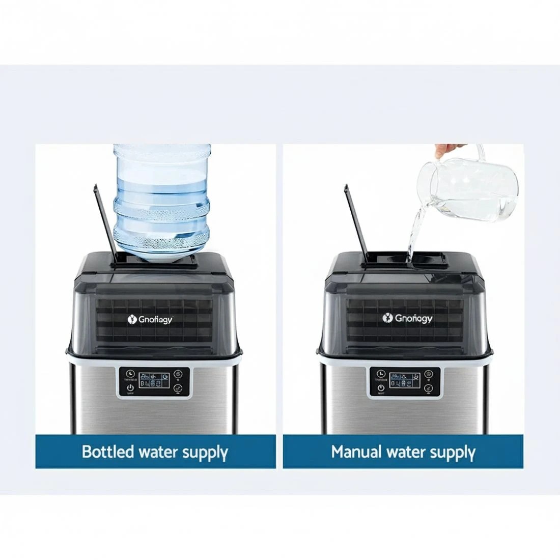 5 Devanti 20kg Ice Maker Machine Stainless Steel - Silver, 5 of 5