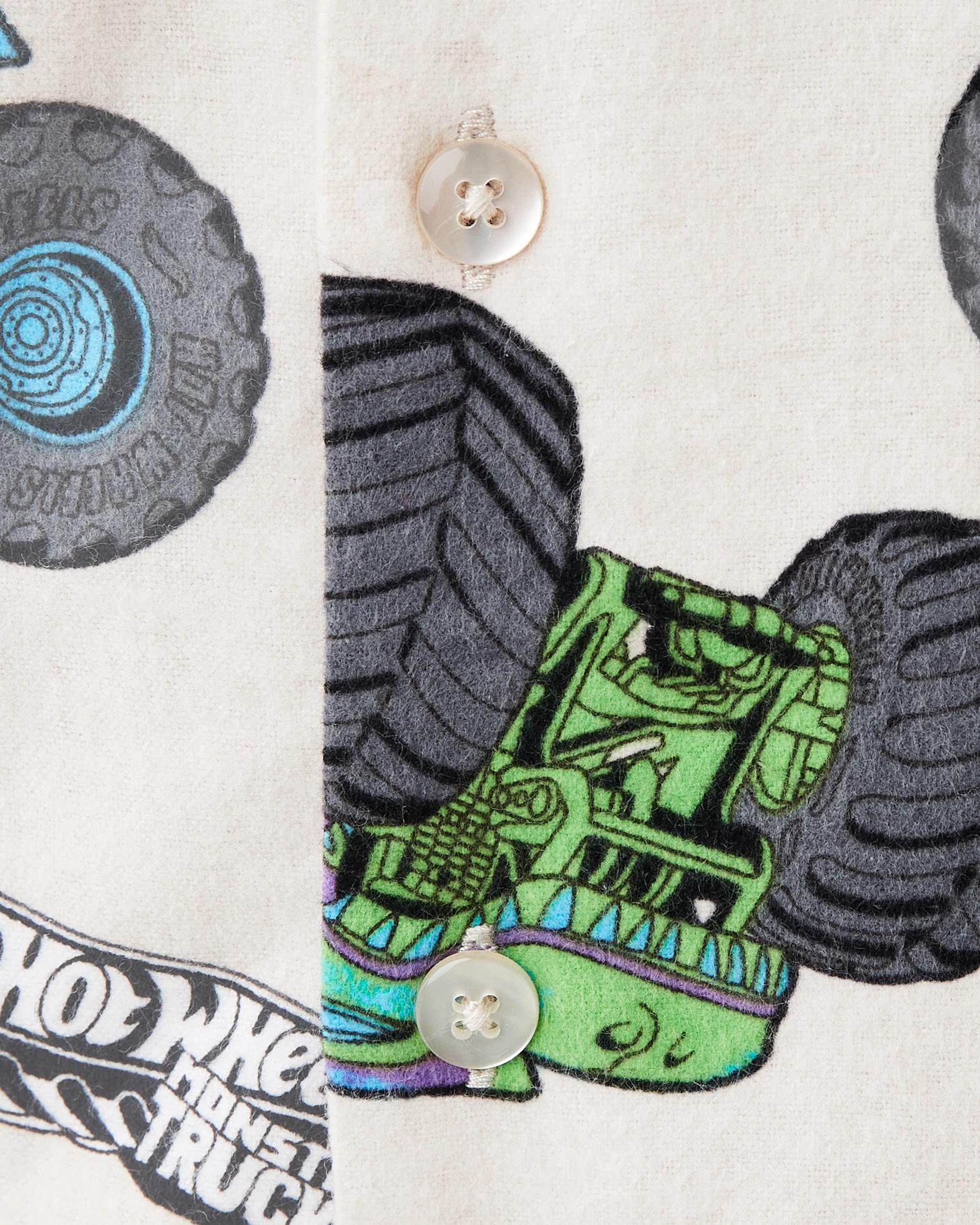 5 Hot Wheels Monster Trucks License Pyjama Set M Trucks, 5 of 6