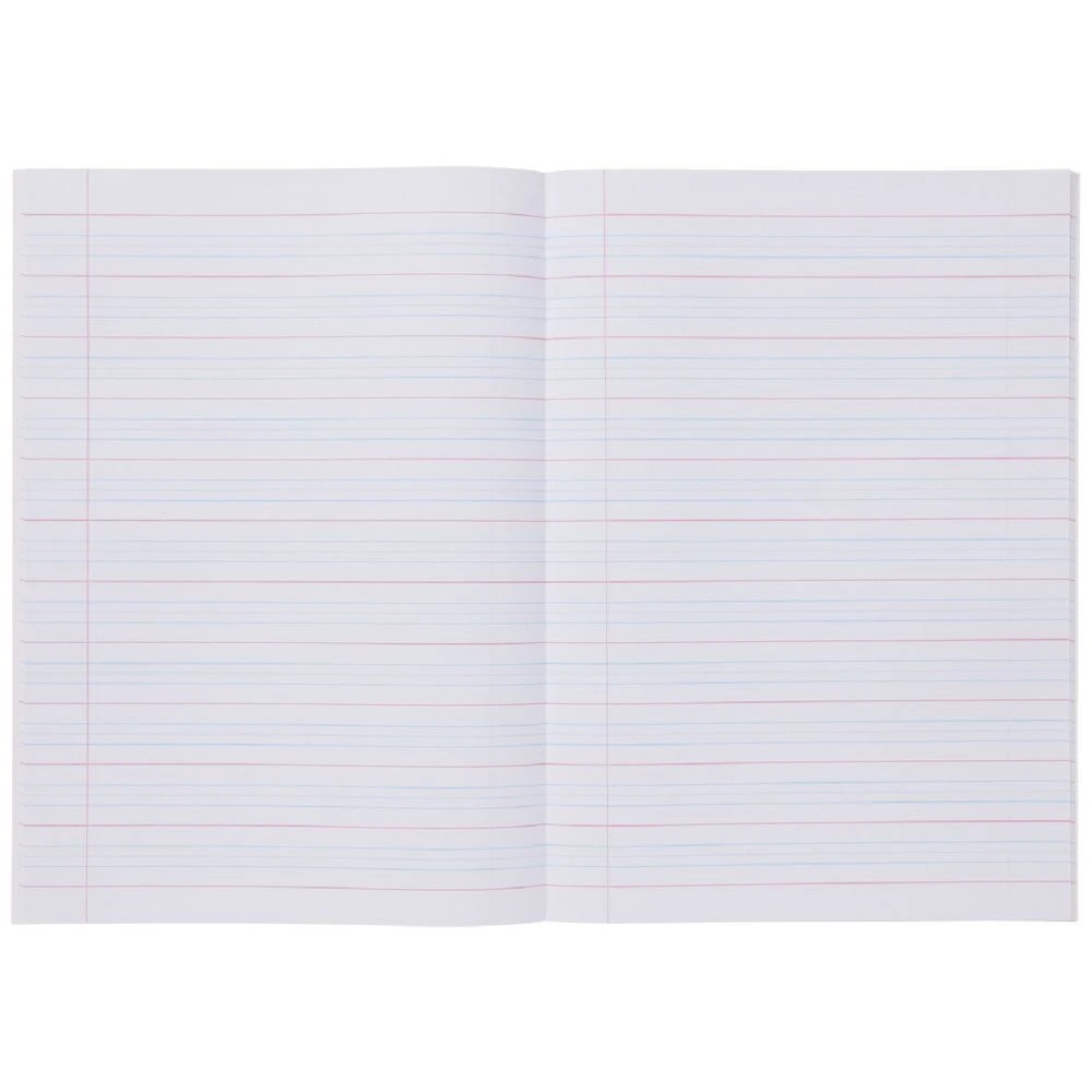 2 Keji A4 55gsm 24mm Ruled Exercise Book Year 1 QLD 96 Page, 2 of 3