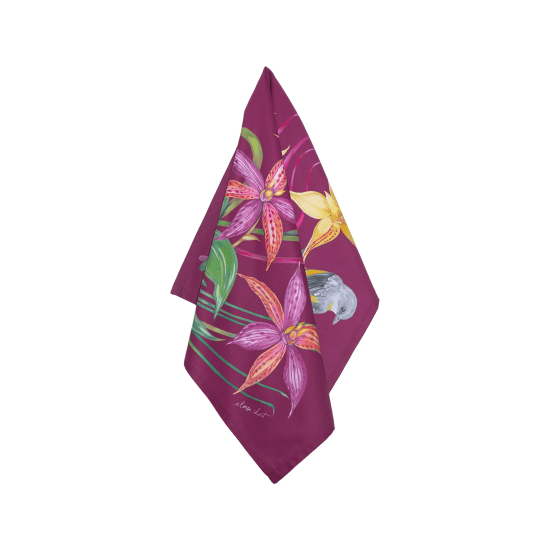 2 Maxwell & Williams Eloise Short Lyric Tea Towel 50x70 Cm Kitchen Linen
 - Multi, 2 of 3