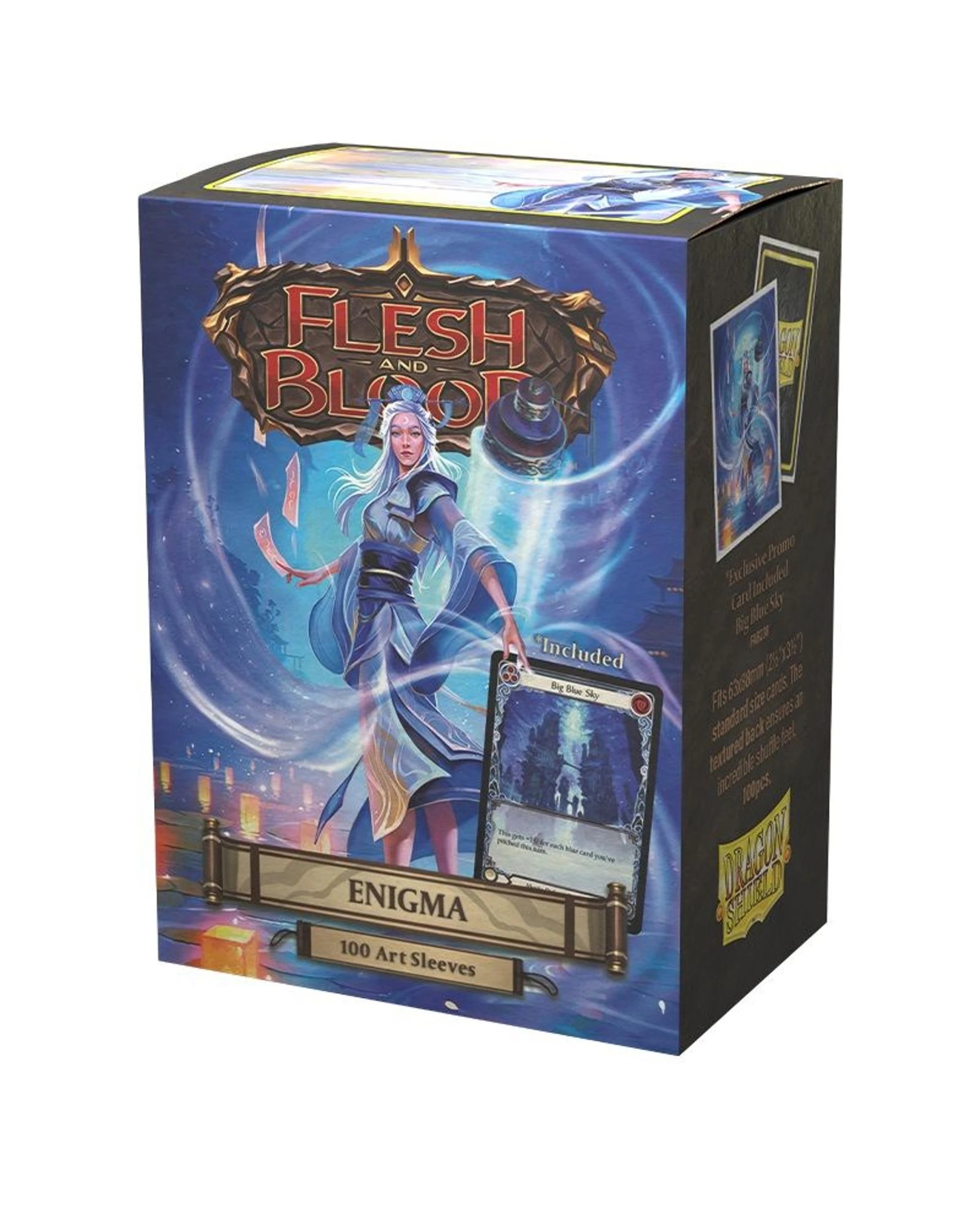 Dragon Shield Flesh and Blood Enigma Matte Art Sleeves 100 Pack