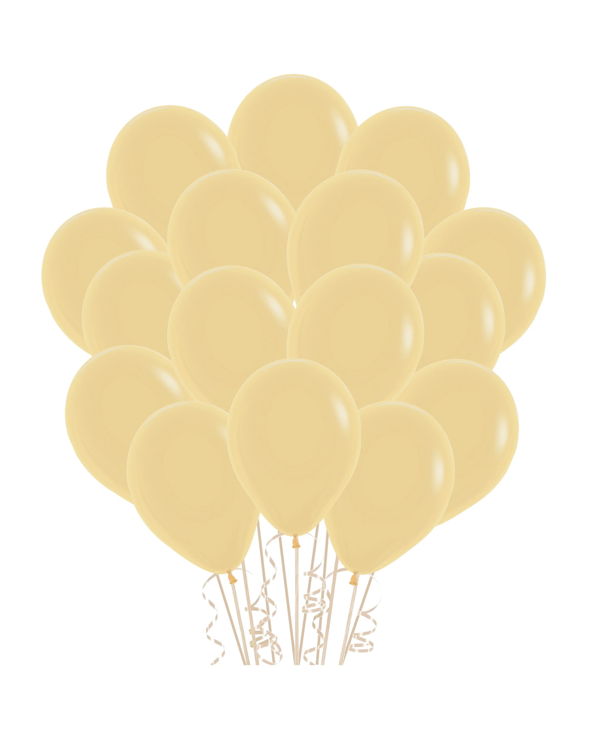 1 Sempertex Fashion Latex Small 12cm Balloons Pack of 20 - Yellow, 1 of 1