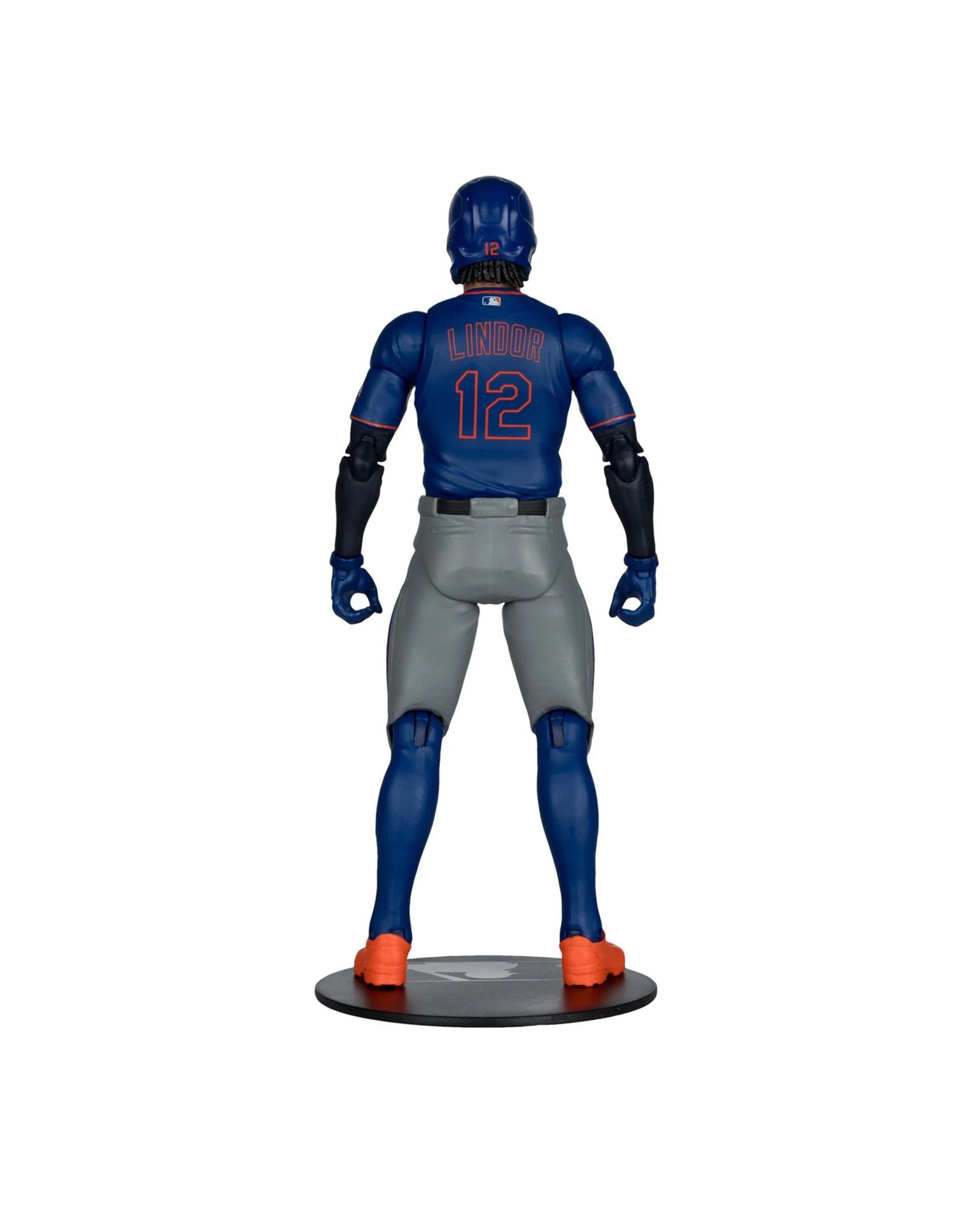 4 McFarlane SportsPicks MLB Mets Francisco Lindor 6 inch Articulated Figure, 4 of 9