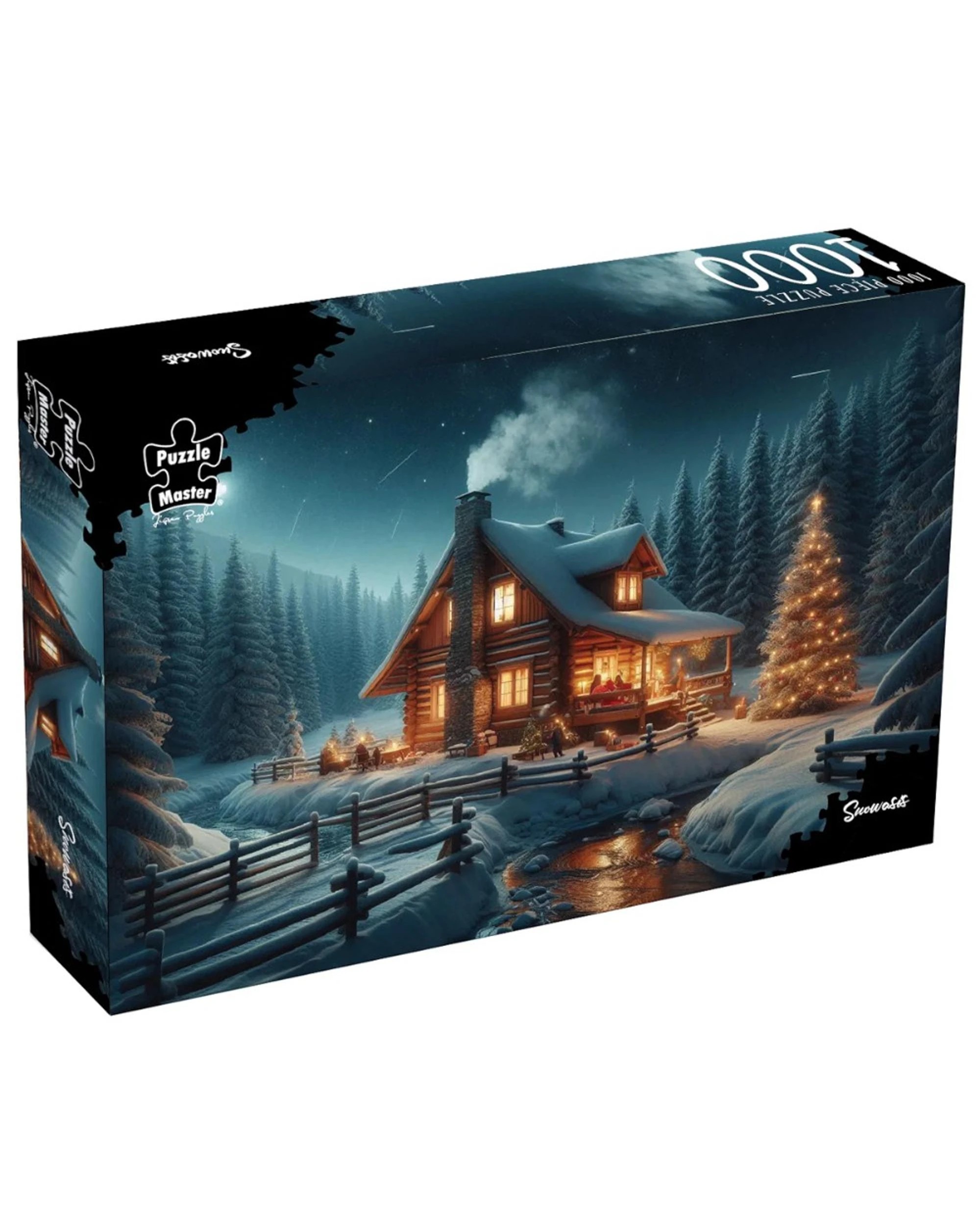 1 Puzzle Master Snowasis 1000 Piece Jigsaw Puzzle, 1 of 2