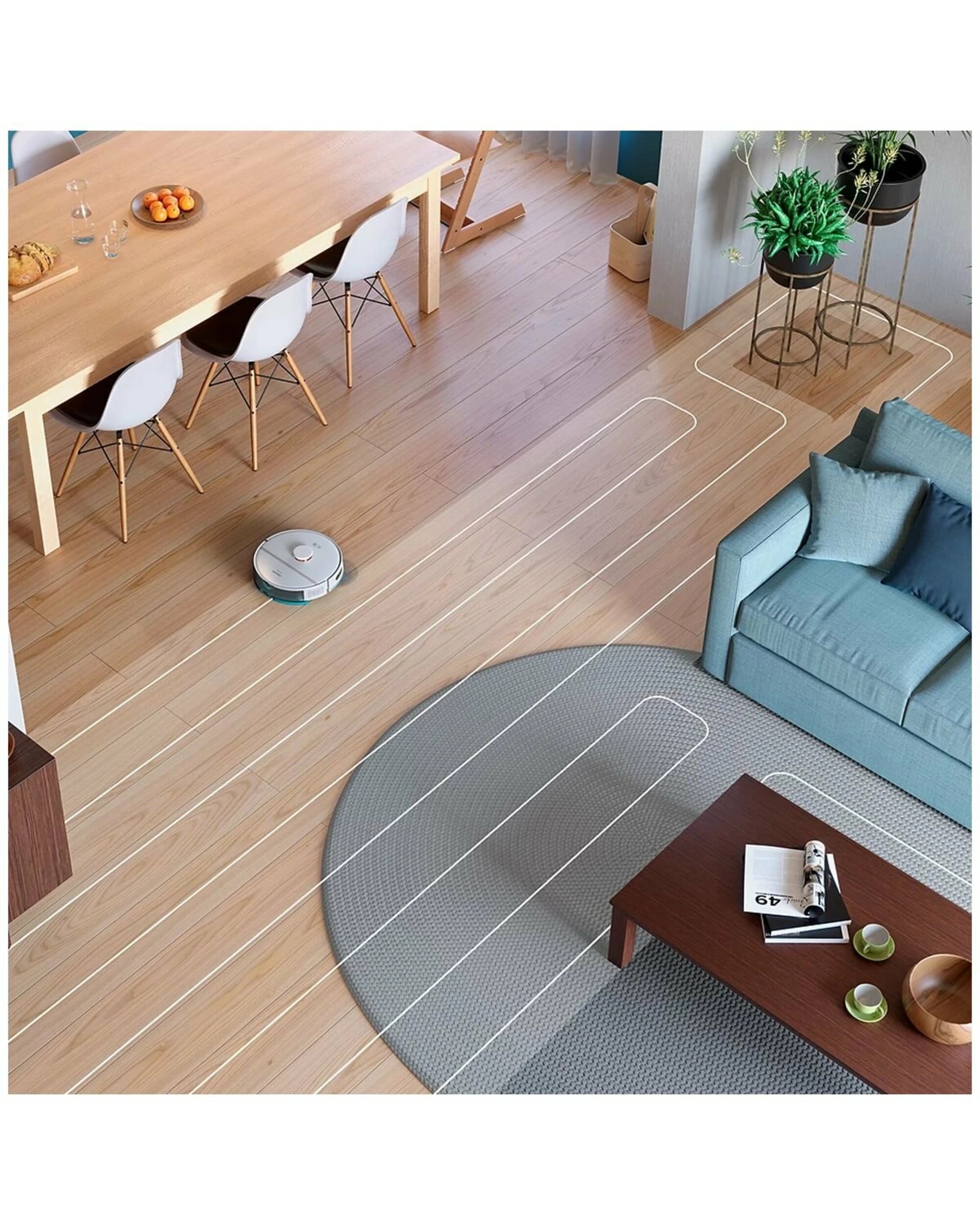 5 Philips 2000 Series Robotic Vacuum White, 5 of 5