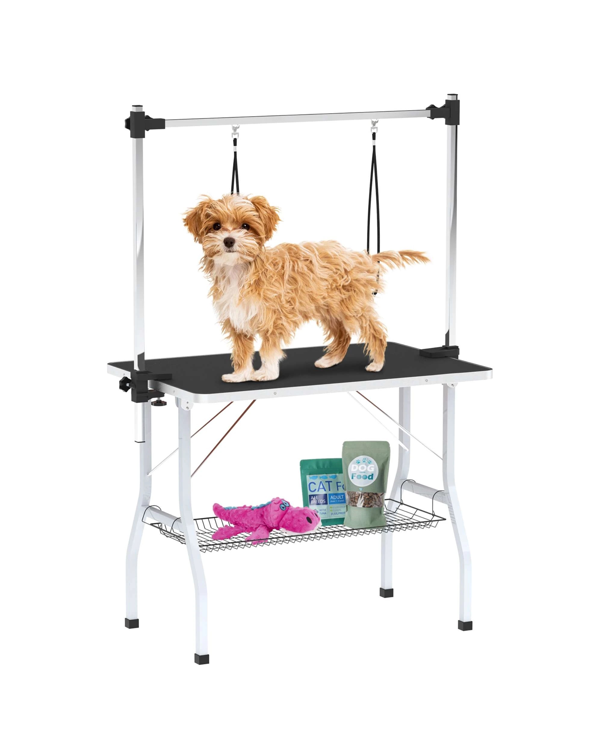 1 Advwin Pet Grooming Table 2 Loops Foldable Dog Grooming Station, 1 of 9
