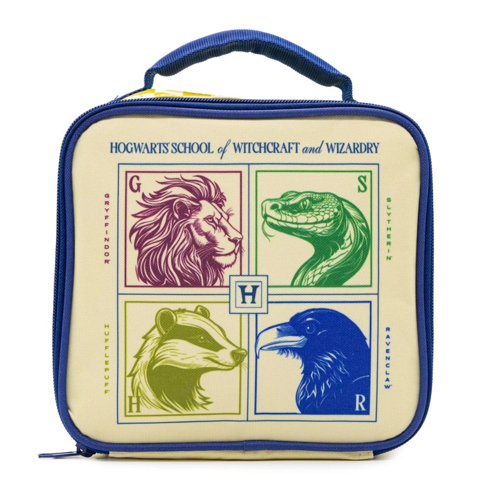 1 Harry Potter - Hogwarts Houses Lunch Bag - Yellow, 1 of 4