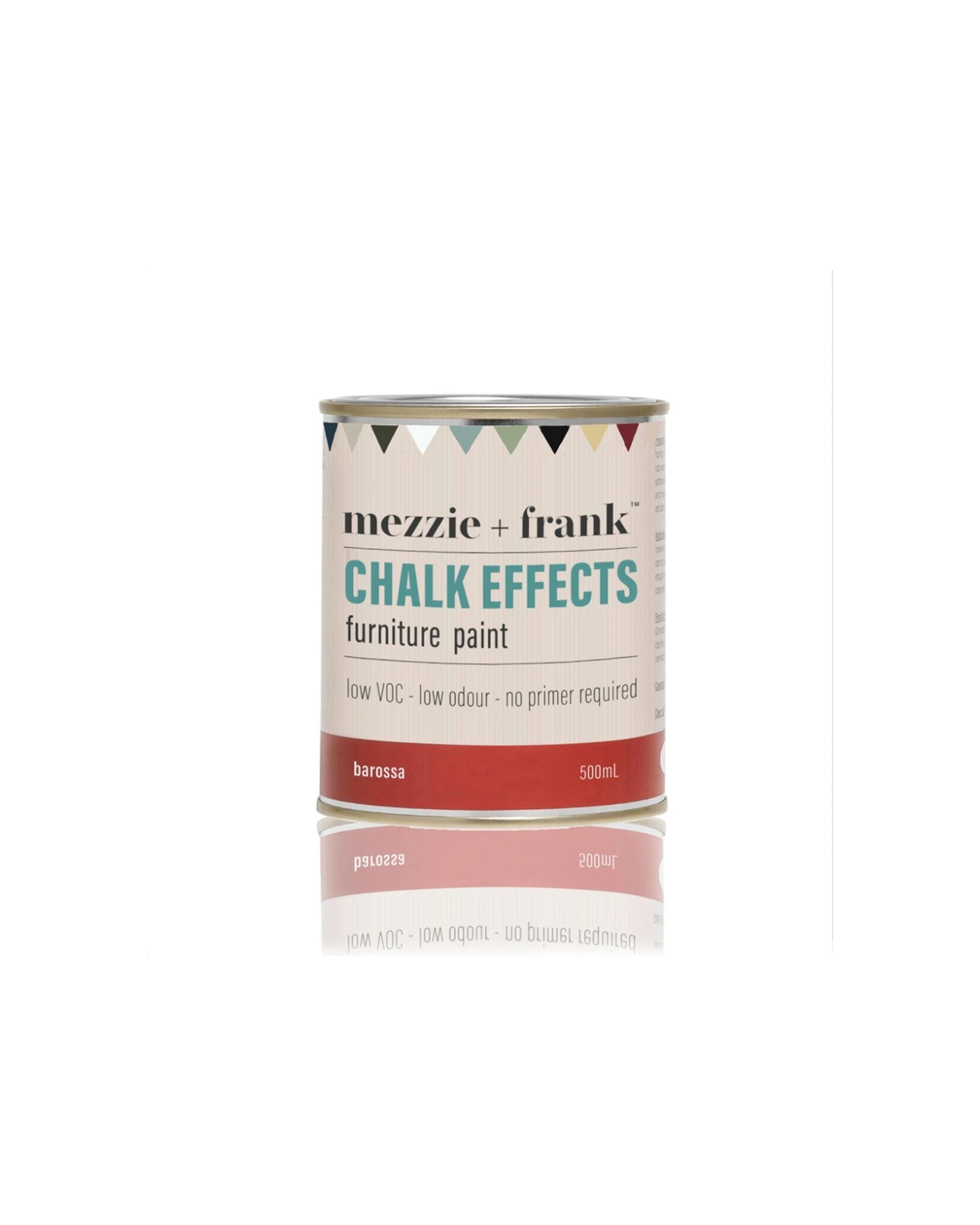 2 Mezzie+Frank Chalk Effect 0.5L Interior Water Based Furniture Paint Barossa - Multi, 2 of 4