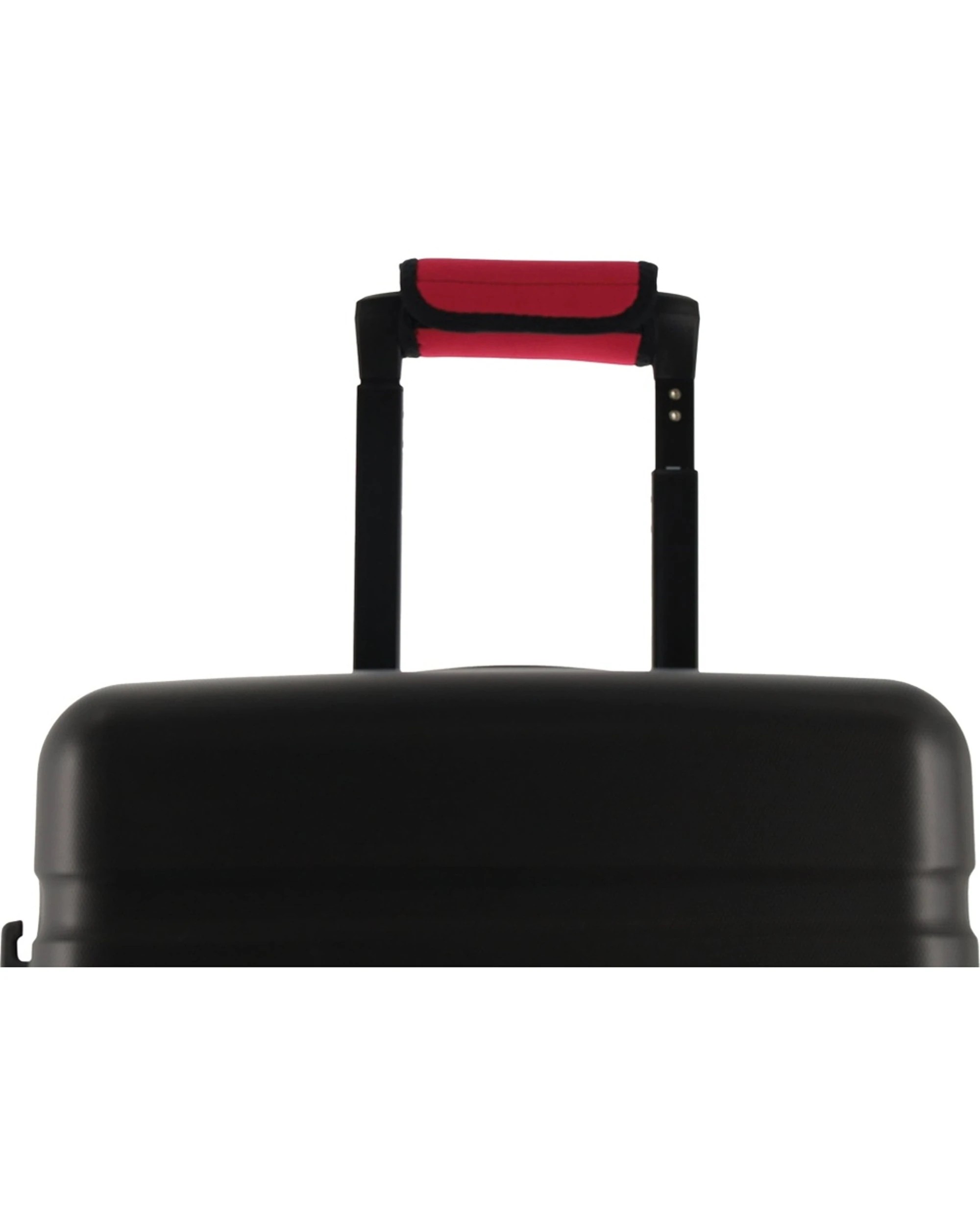 3 Milleni Vibrant Travel Luggage Suitcase Padded Handle Wraps - Red, 3 of 3