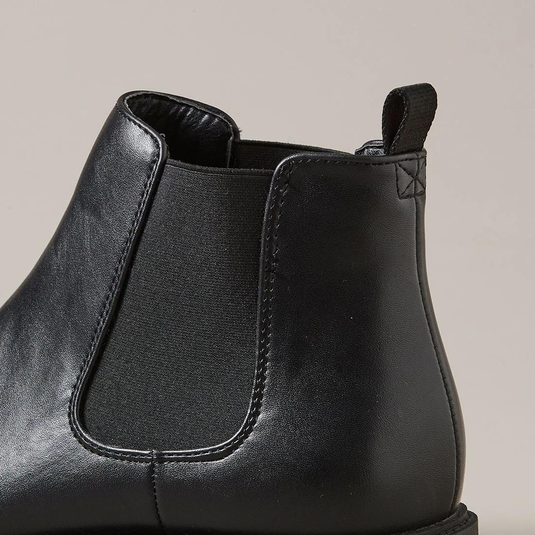 2 Target Mens Cleated Pu Chelsea Boots - Troy BLACK, 2 of 3