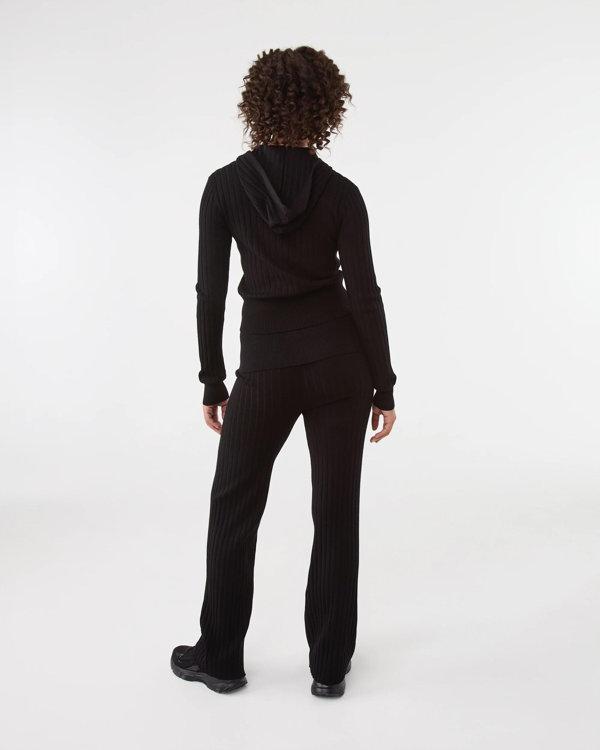 4 Knit Hoodie Black, 4 of 7