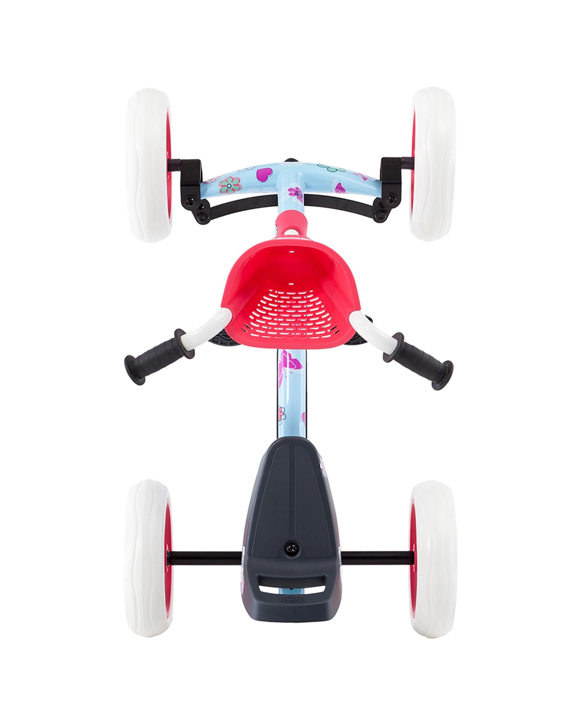 3 Berg Buzzy Bloom Kids Pedal Go Kart Pink Ride On Toy 2-5 Years Stable Design - Pink, 3 of 4