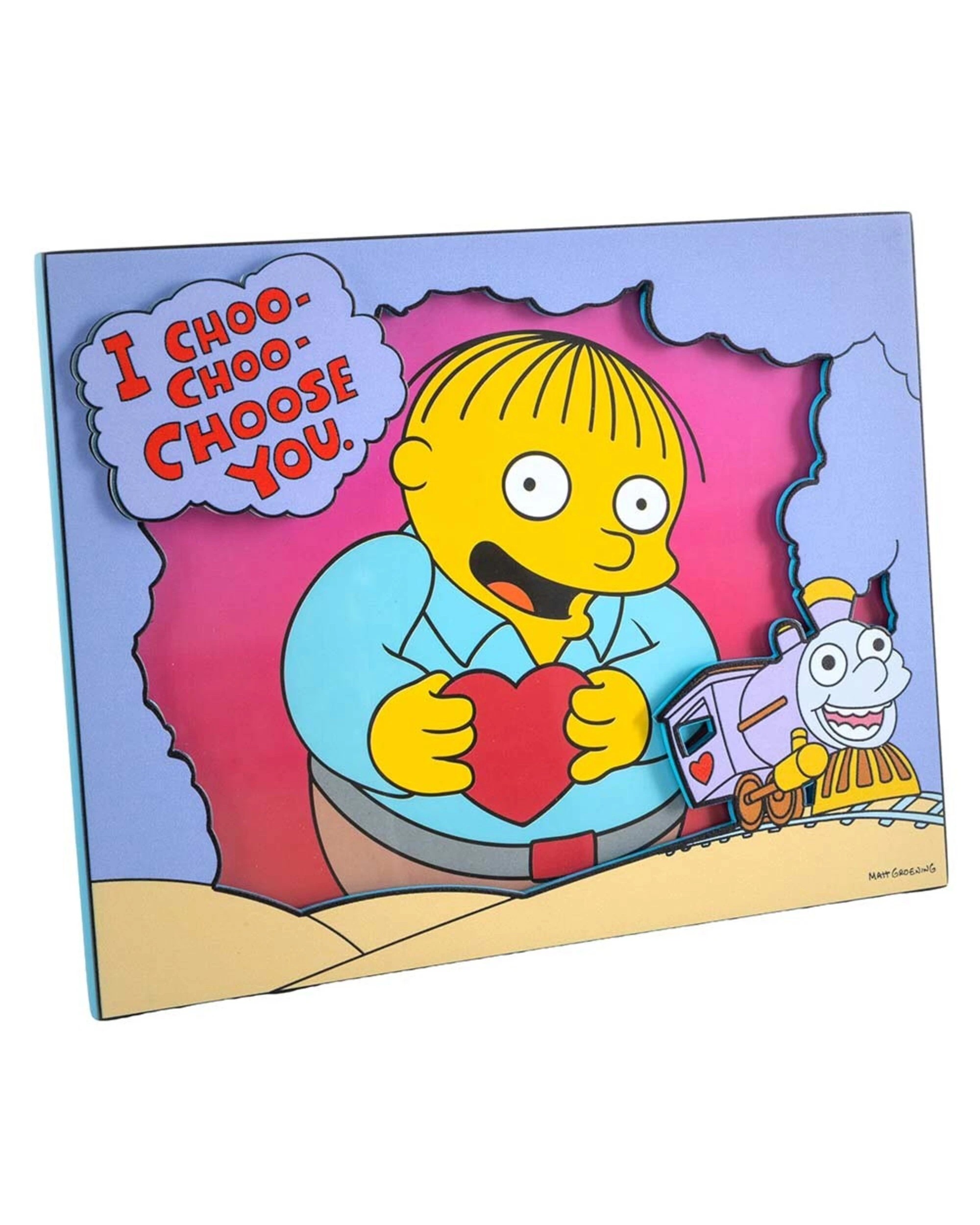 1 The Simpsons - I Choo-Choo-Choose You 6x8" Photo Frame, 1 of 3